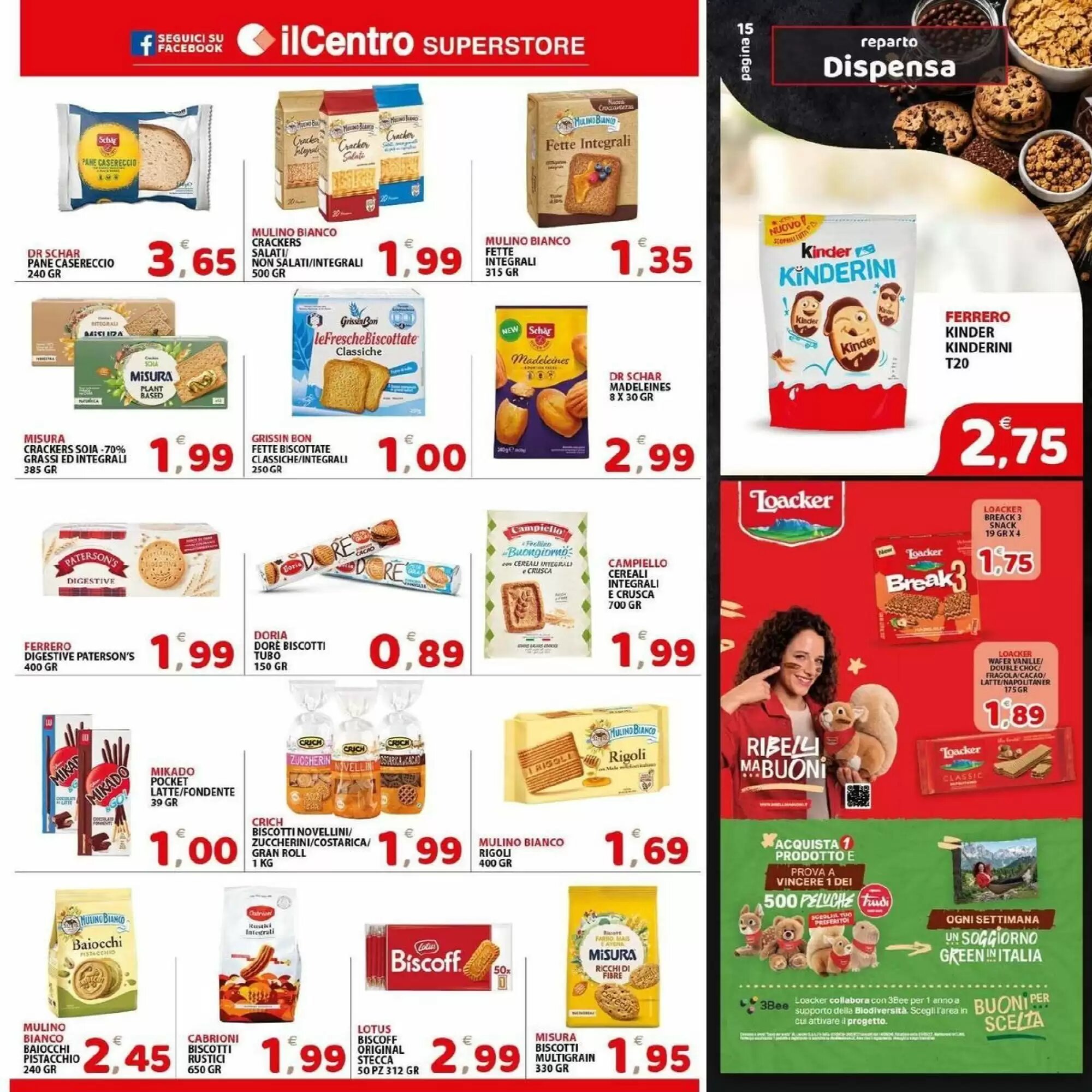 Volantino promozionale Il Centro Superstore  valide dal 16/09/2026 - Pagina 15.
