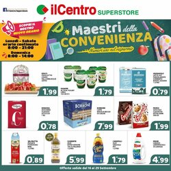 Volantino promozionale Il Centro Superstore  valide dal 16/09/2026