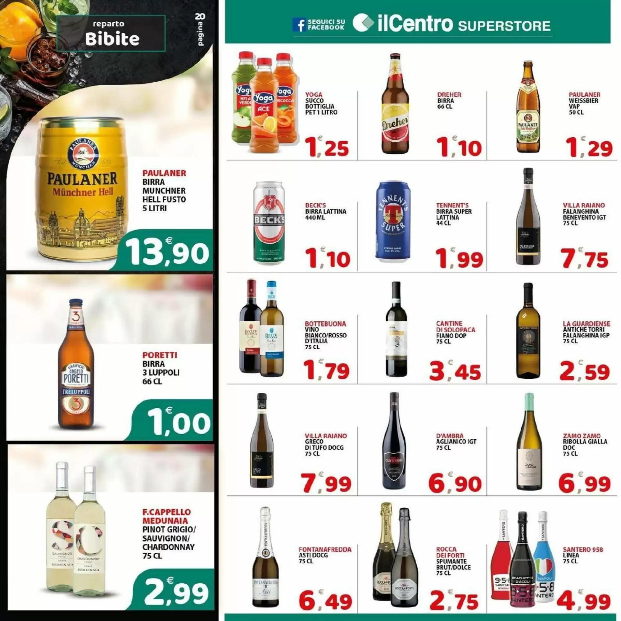 Volantino promozionale Il Centro Superstore  valide dal 16/09/2026 - Pagina 20.