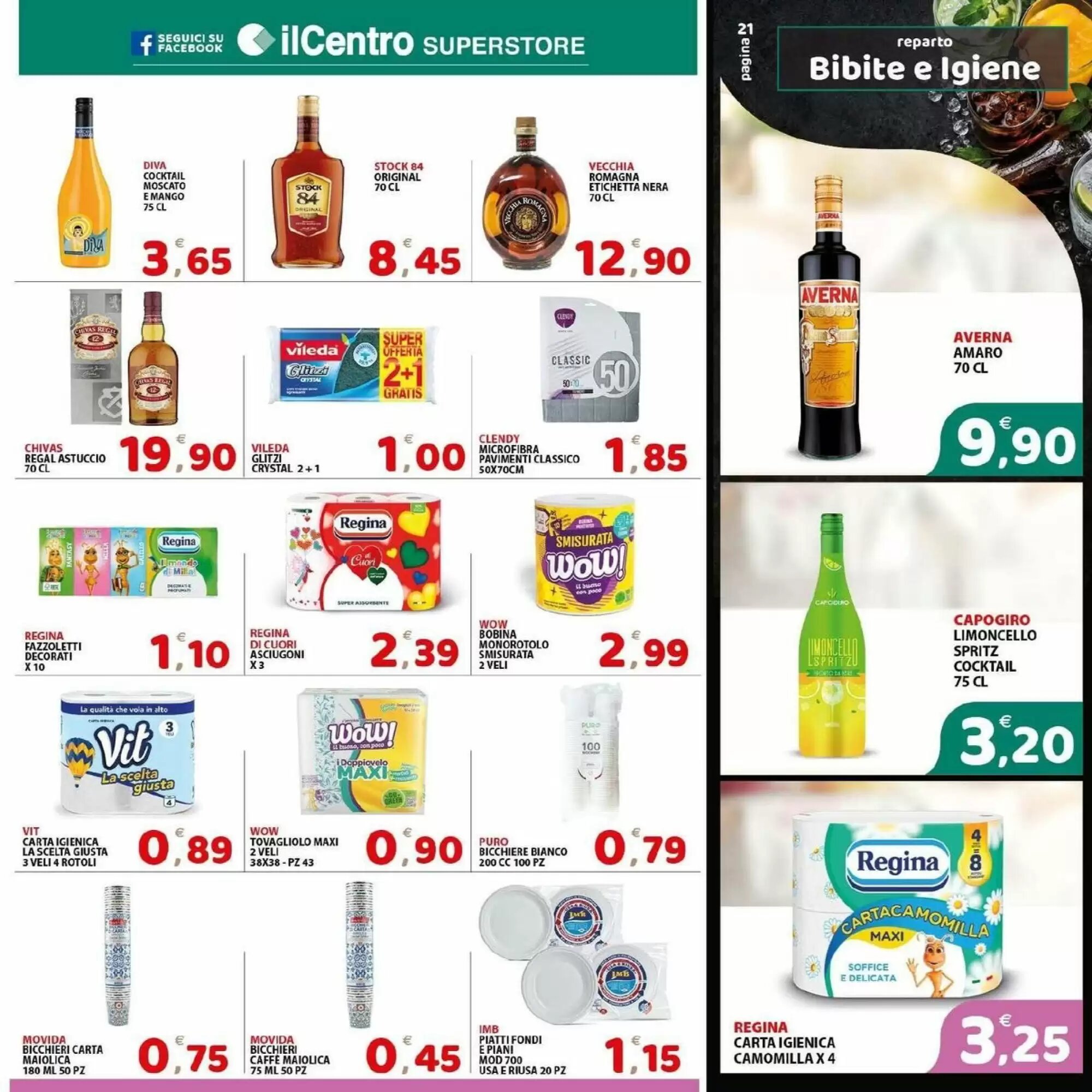 Volantino promozionale Il Centro Superstore  valide dal 16/09/2026 - Pagina 21.