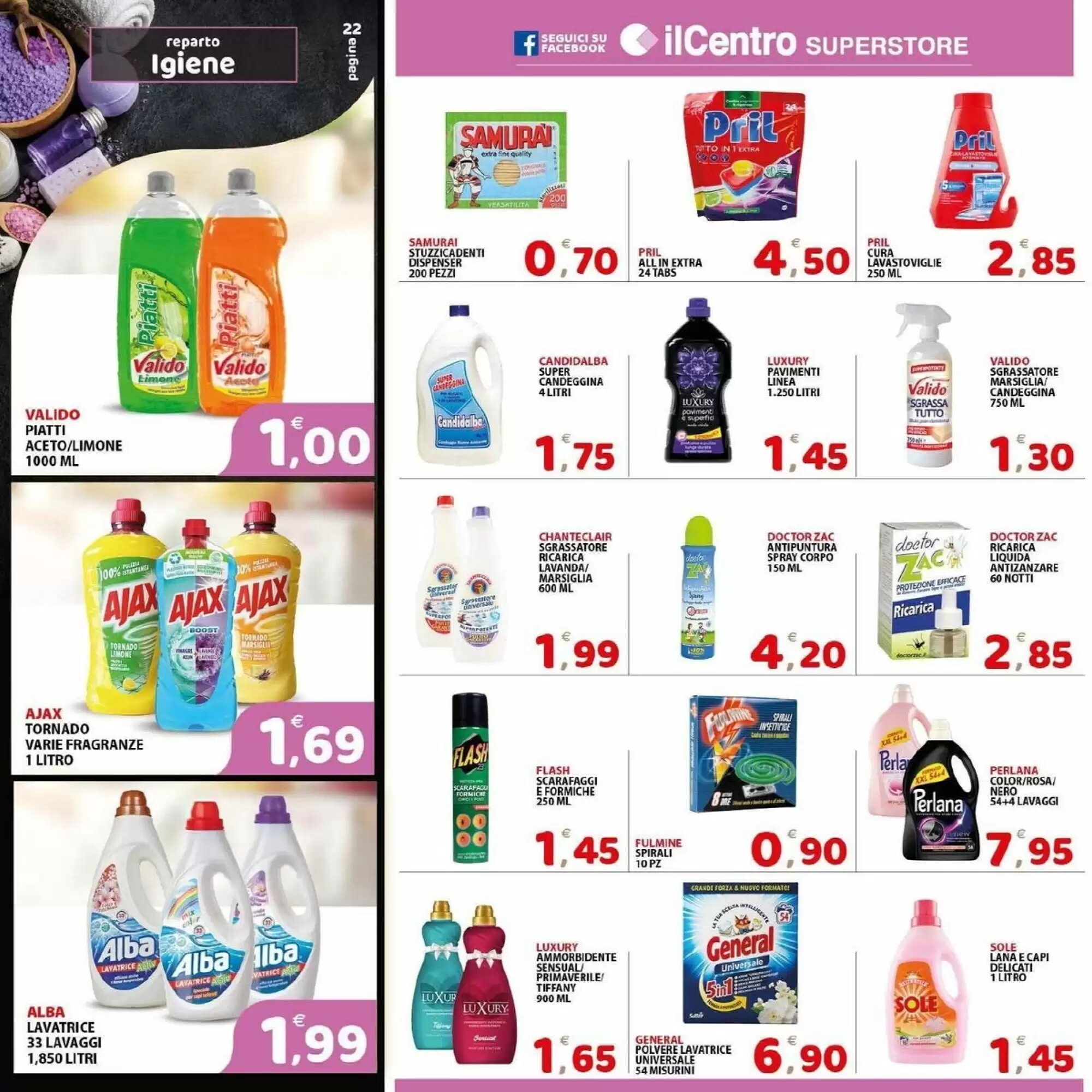 Volantino promozionale Il Centro Superstore  valide dal 16/09/2026 - Pagina 22.