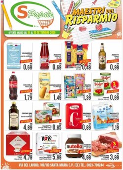 Volantino promozionale Supermercato Papale  valide dal 16/09/2026