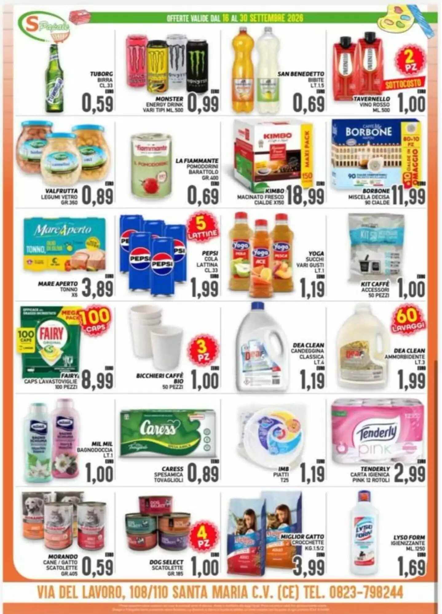 Volantino promozionale Supermercato Papale  valide dal 16/09/2026 - Pagina 4.