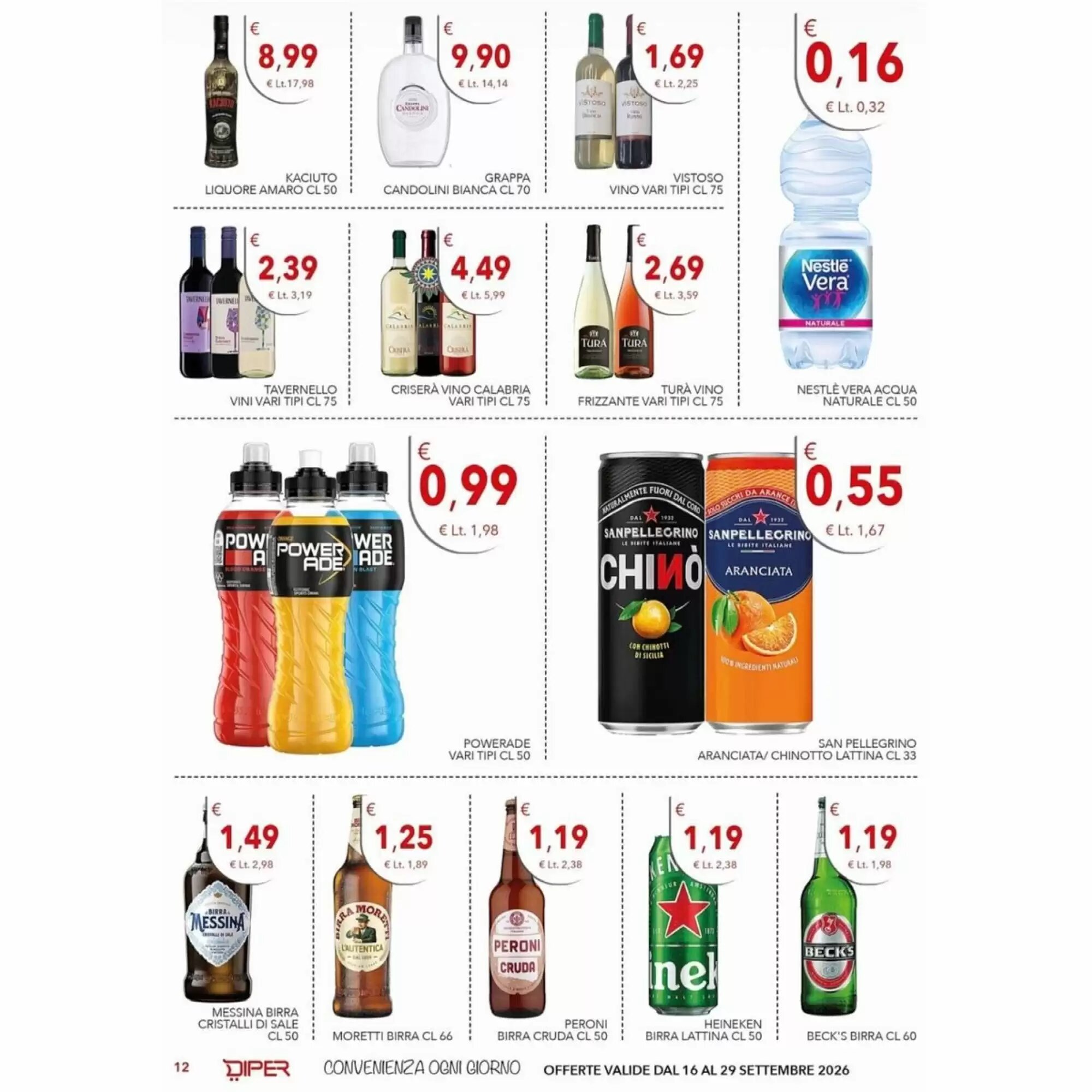 Volantino promozionale Diper  valide dal 16/09/2026 - Pagina 12.