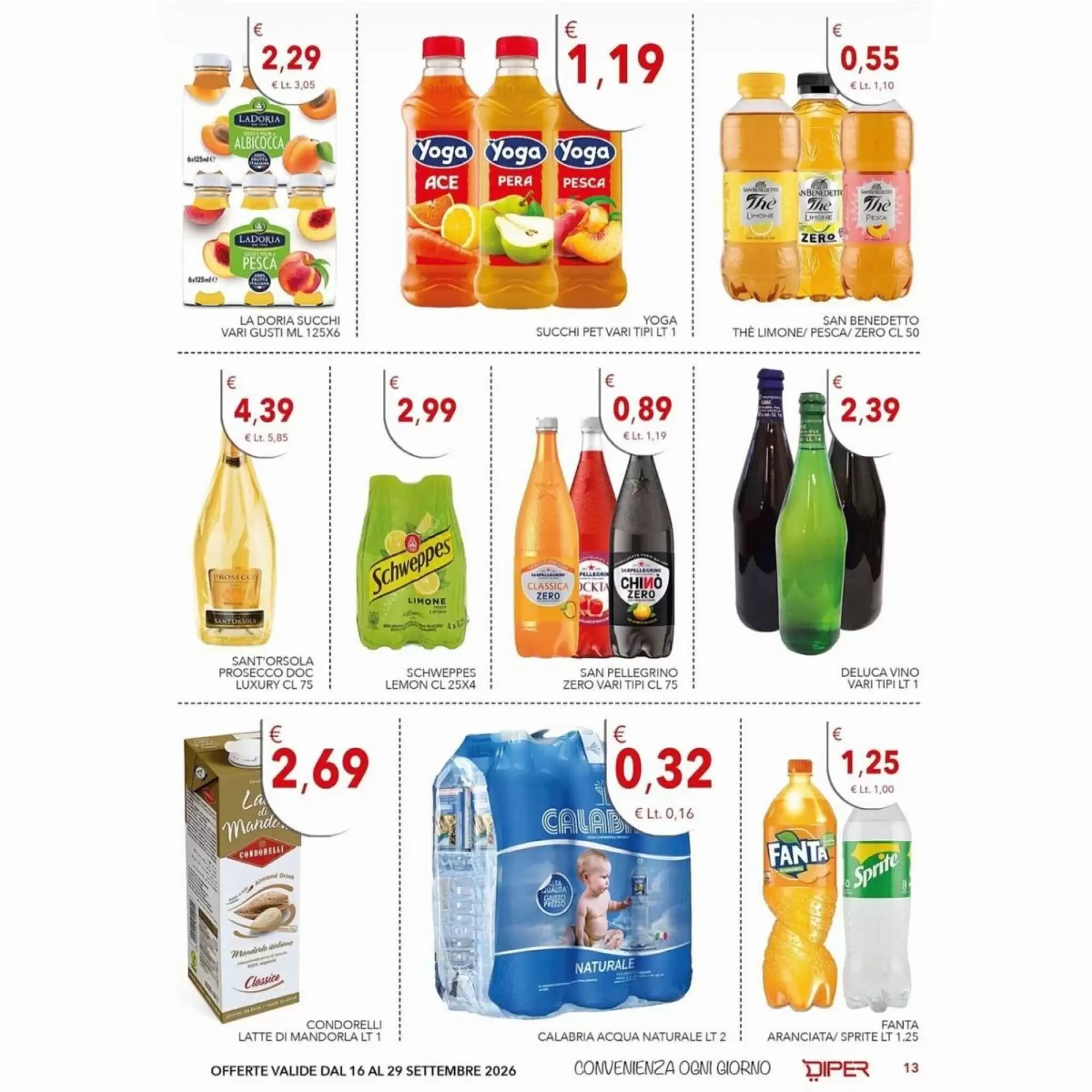 Volantino promozionale Diper  valide dal 16/09/2026 - Pagina 13.