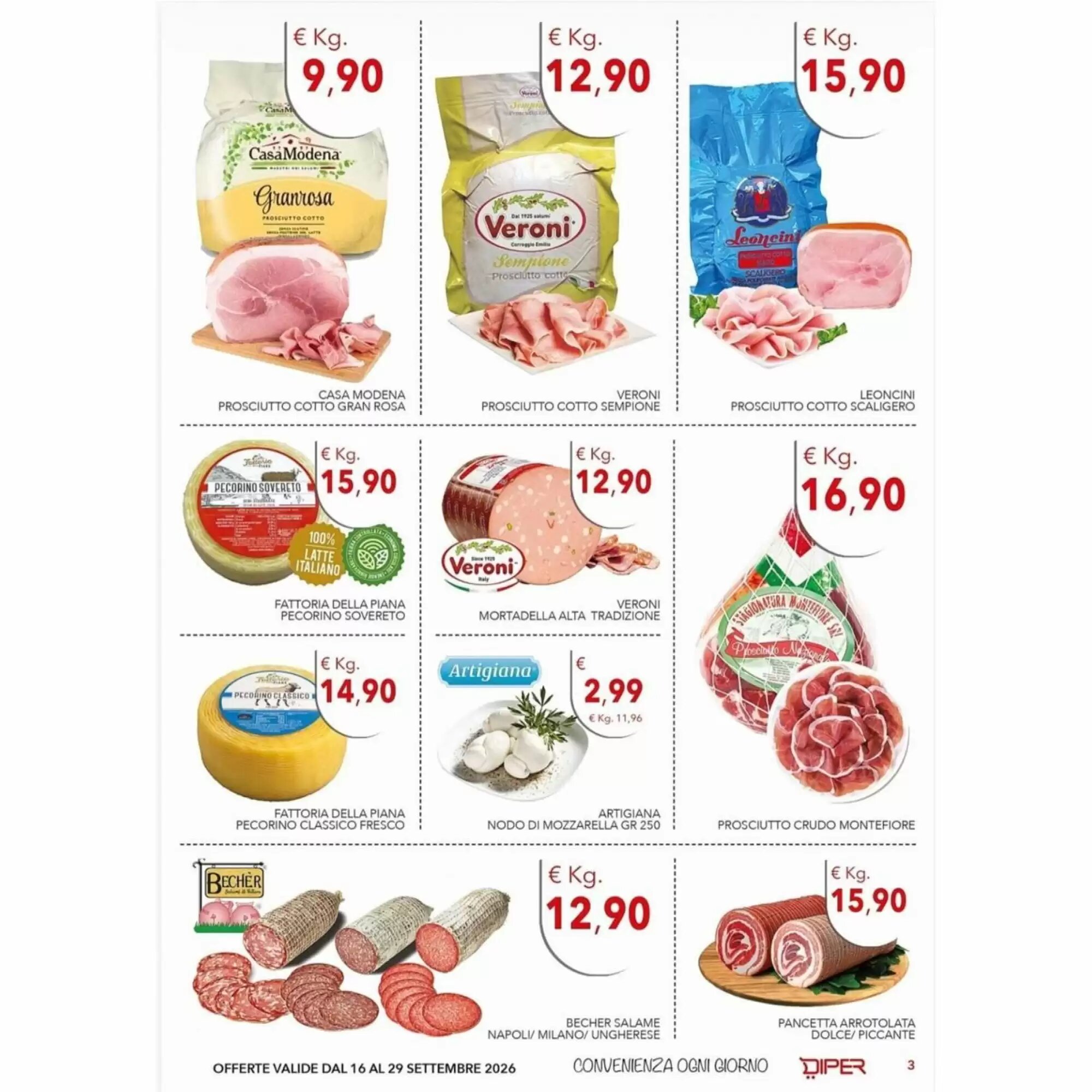 Volantino promozionale Diper  valide dal 16/09/2026 - Pagina 3.