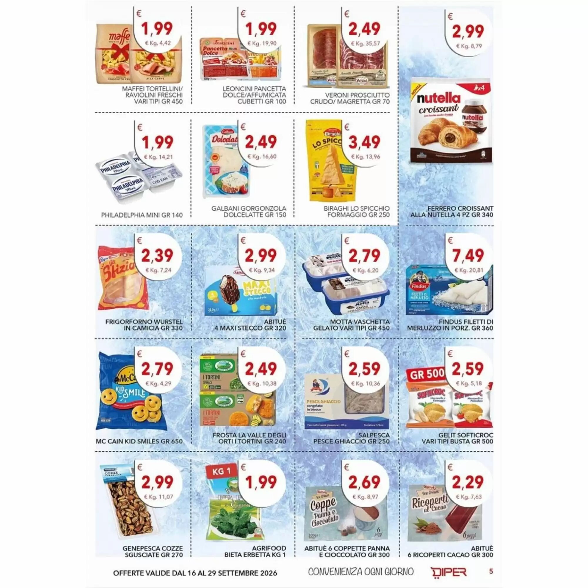 Volantino promozionale Diper  valide dal 16/09/2026 - Pagina 5.