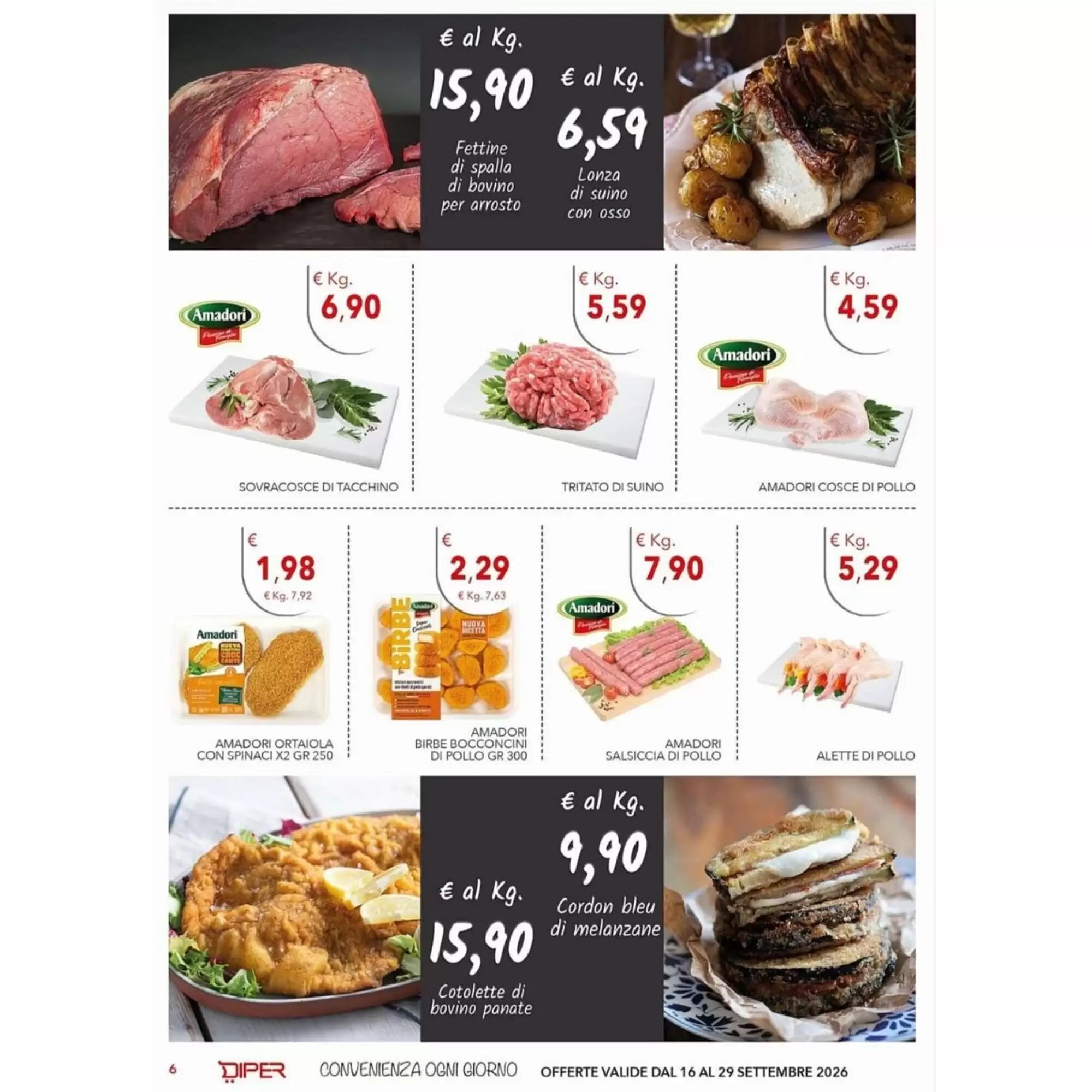 Volantino promozionale Diper  valide dal 16/09/2026 - Pagina 6.