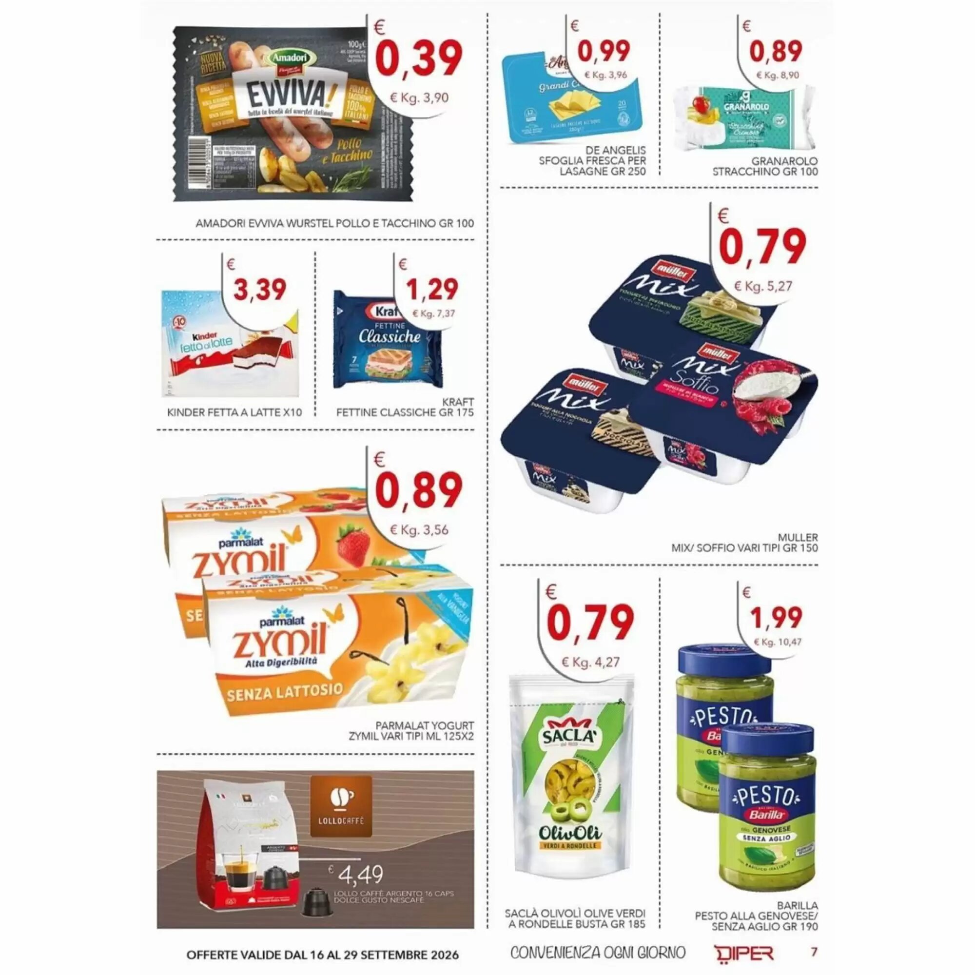 Volantino promozionale Diper  valide dal 16/09/2026 - Pagina 7.