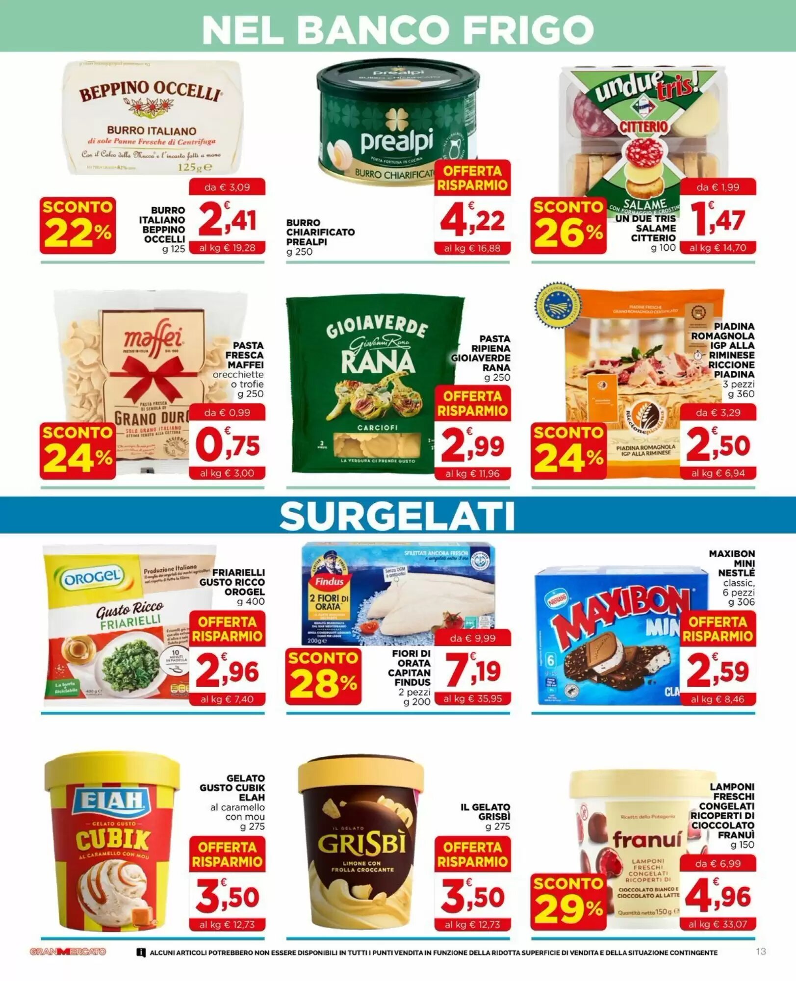 Volantino promozionale Gran mercato  valide dal 16/09/2026 - Pagina 13.