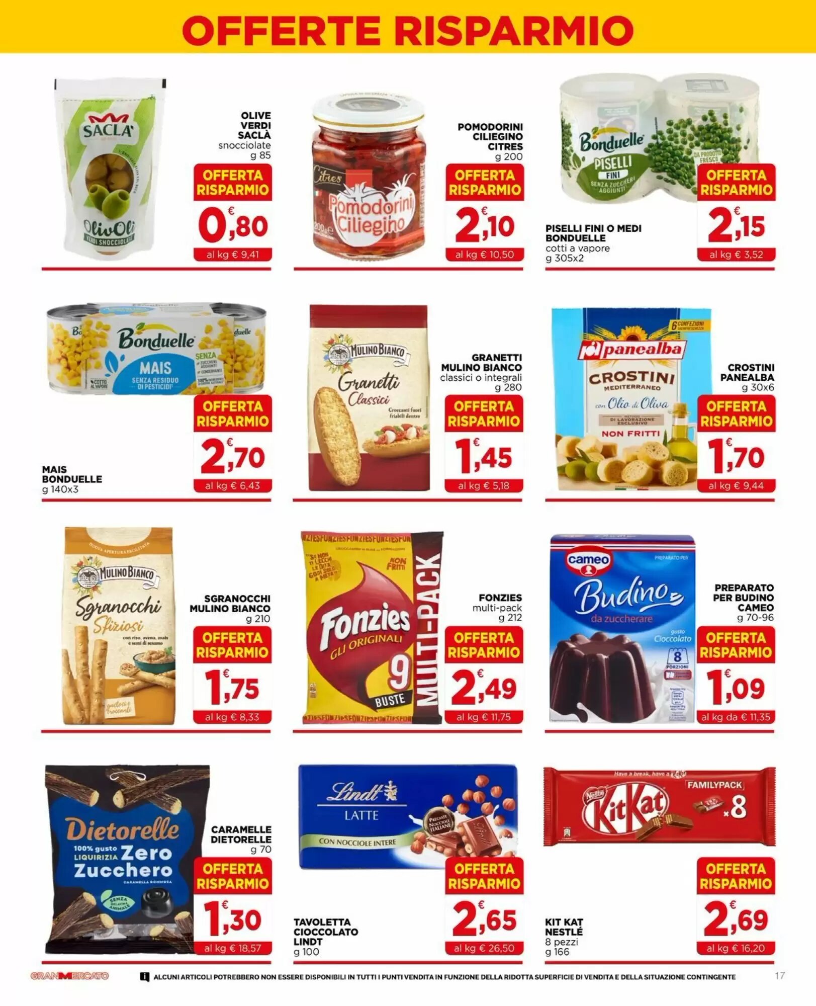 Volantino promozionale Gran mercato  valide dal 16/09/2026 - Pagina 17.