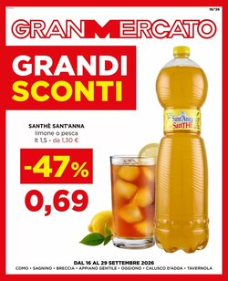 Volantino promozionale Gran mercato  valide dal 16/09/2026