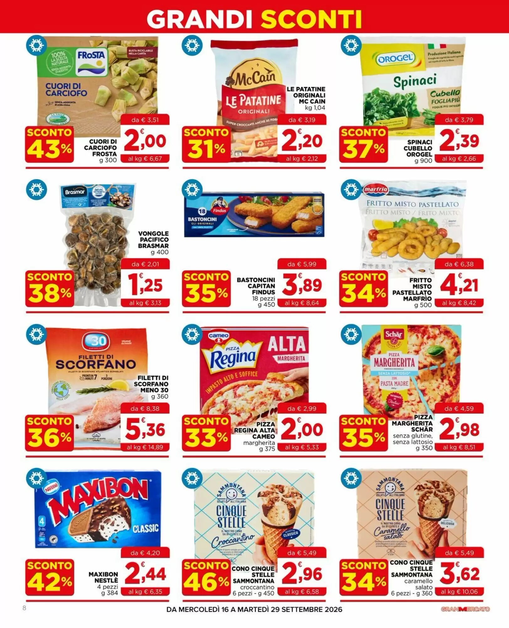 Volantino promozionale Gran mercato  valide dal 16/09/2026 - Pagina 8.