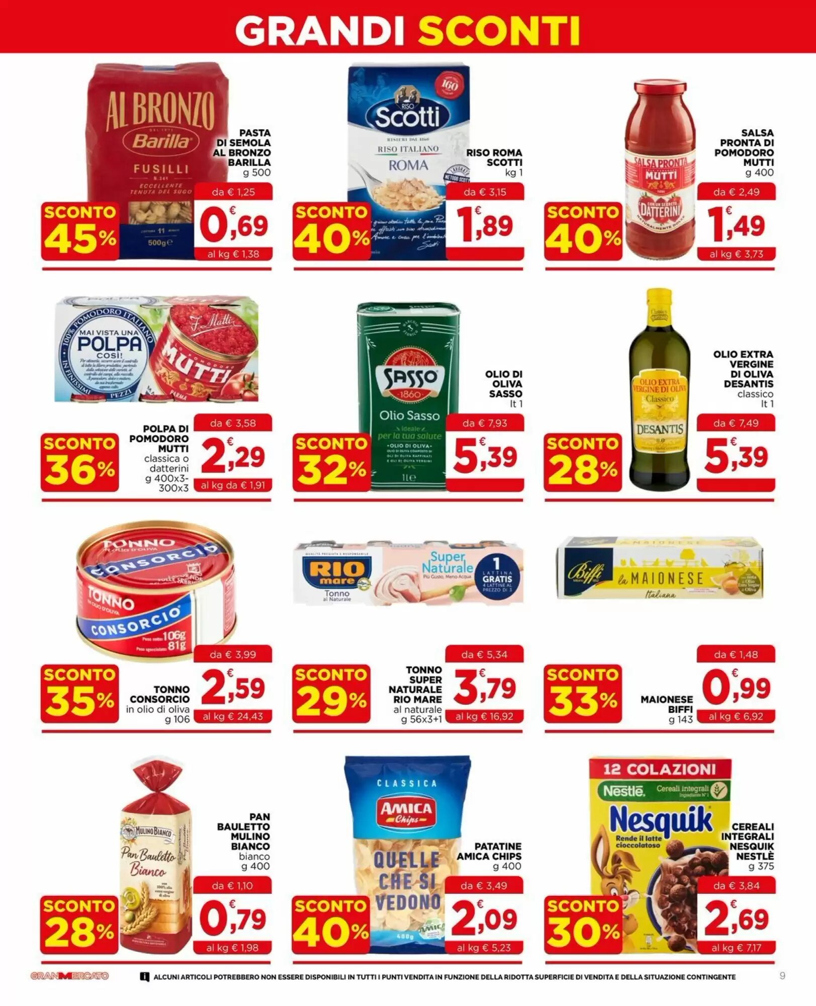 Volantino promozionale Gran mercato  valide dal 16/09/2026 - Pagina 9.