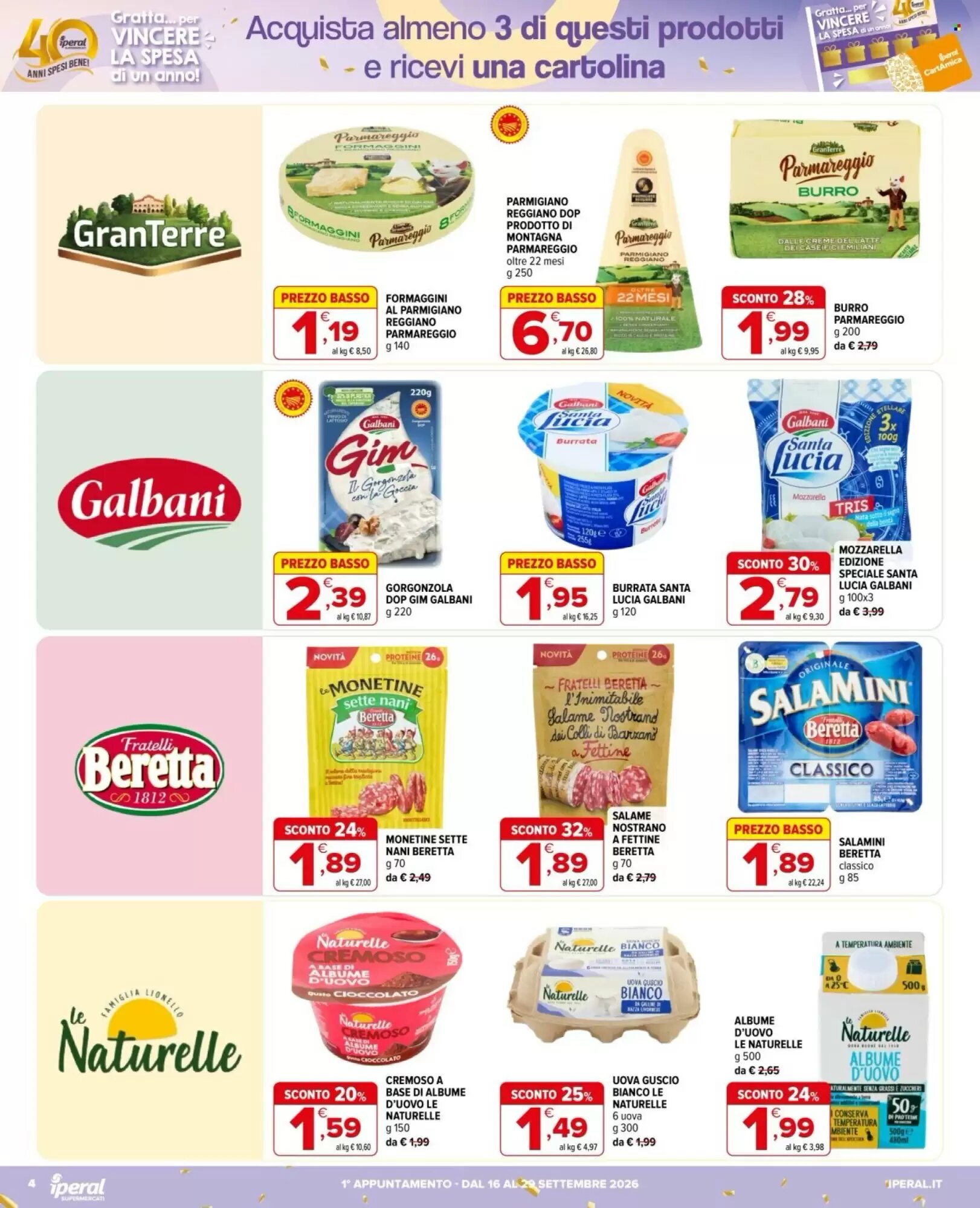 Volantino promozionale Iperal  valide dal 16/09/2026 - Pagina 4.