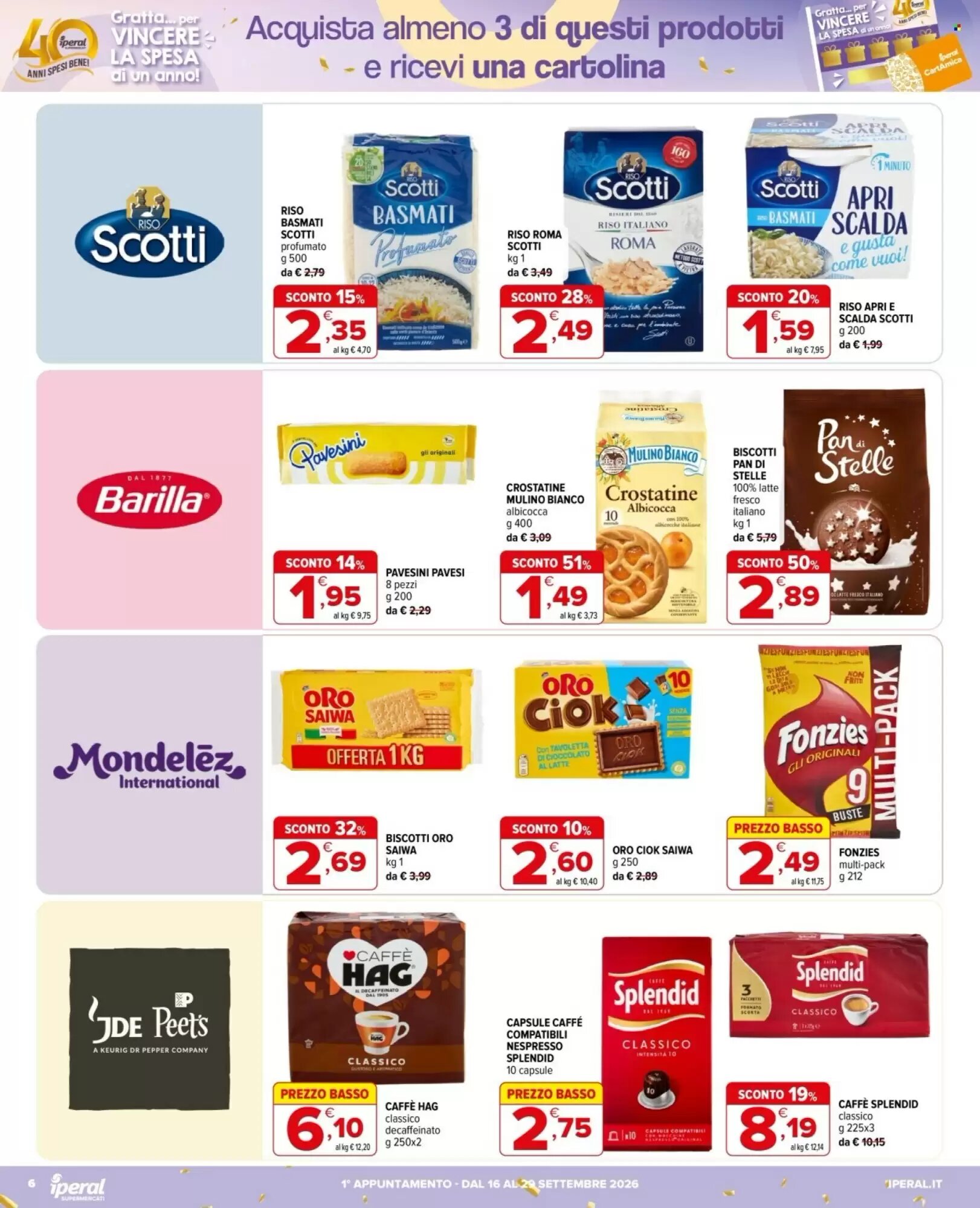 Volantino promozionale Iperal  valide dal 16/09/2026 - Pagina 6.