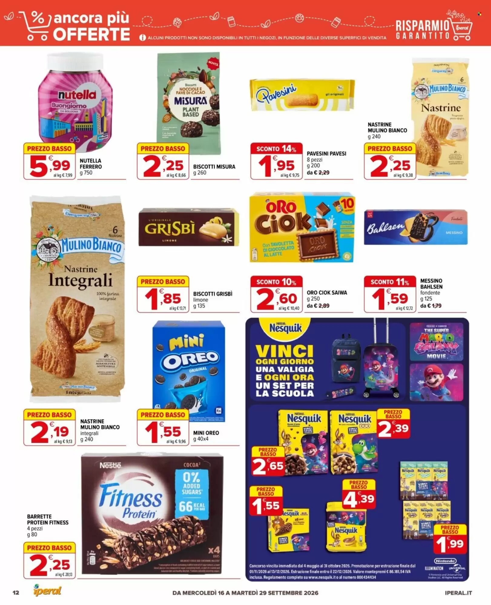 Volantino promozionale Iperal  valide dal 16/09/2026 - Pagina 12.
