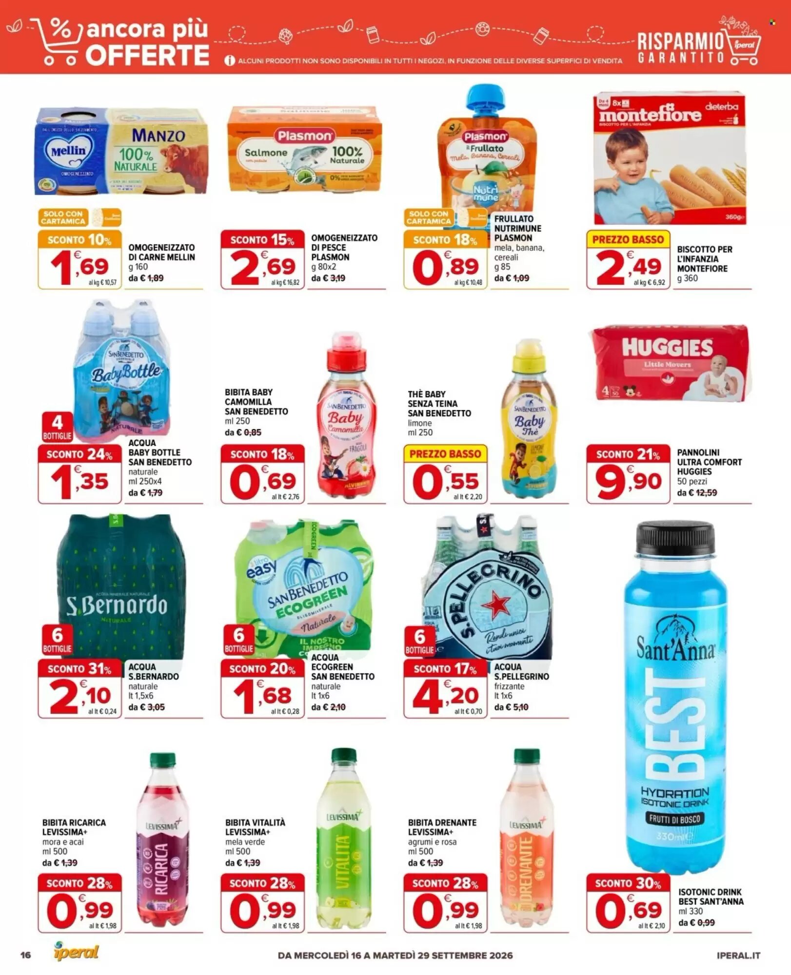 Volantino promozionale Iperal  valide dal 16/09/2026 - Pagina 16.