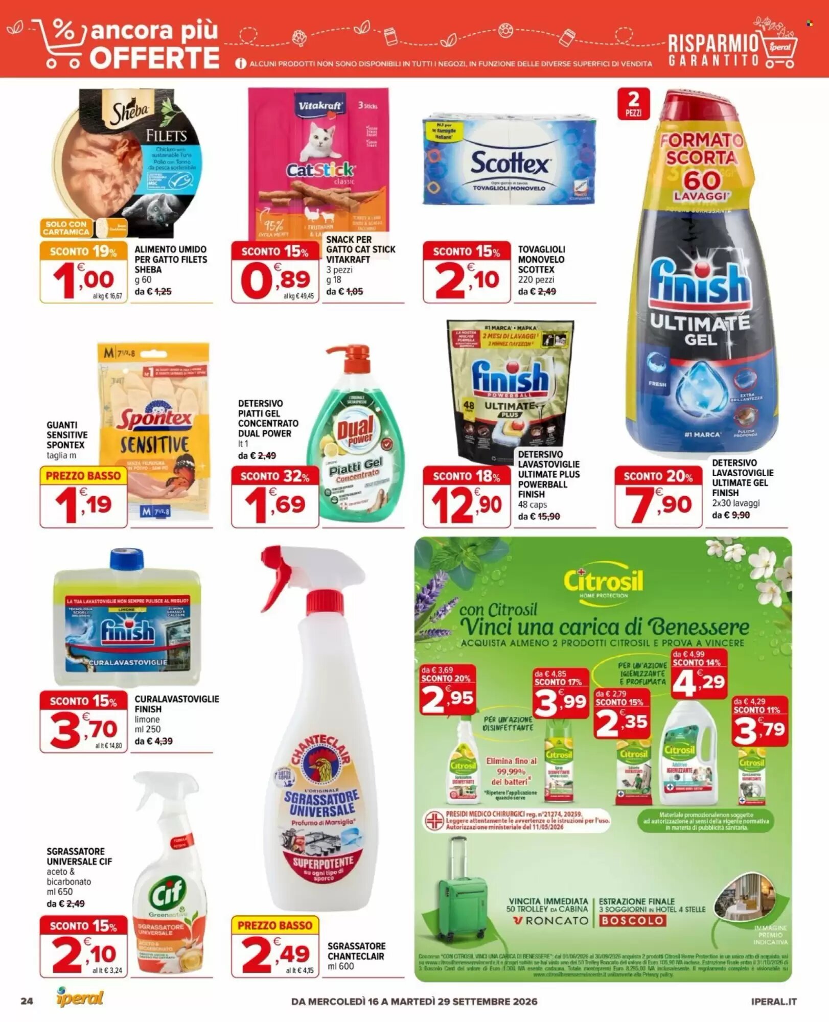 Volantino promozionale Iperal  valide dal 16/09/2026 - Pagina 24.
