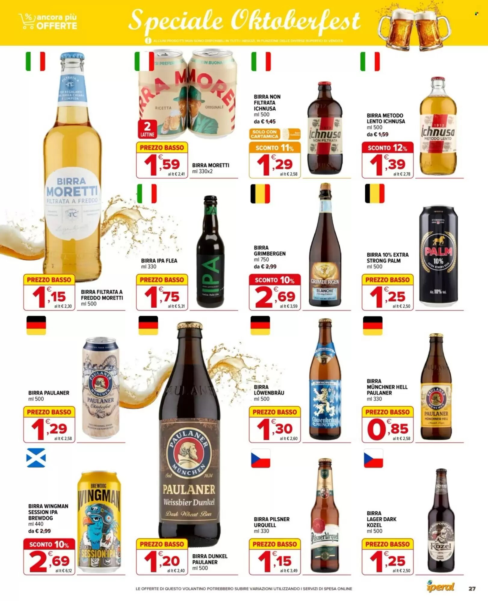 Volantino promozionale Iperal  valide dal 16/09/2026 - Pagina 27.
