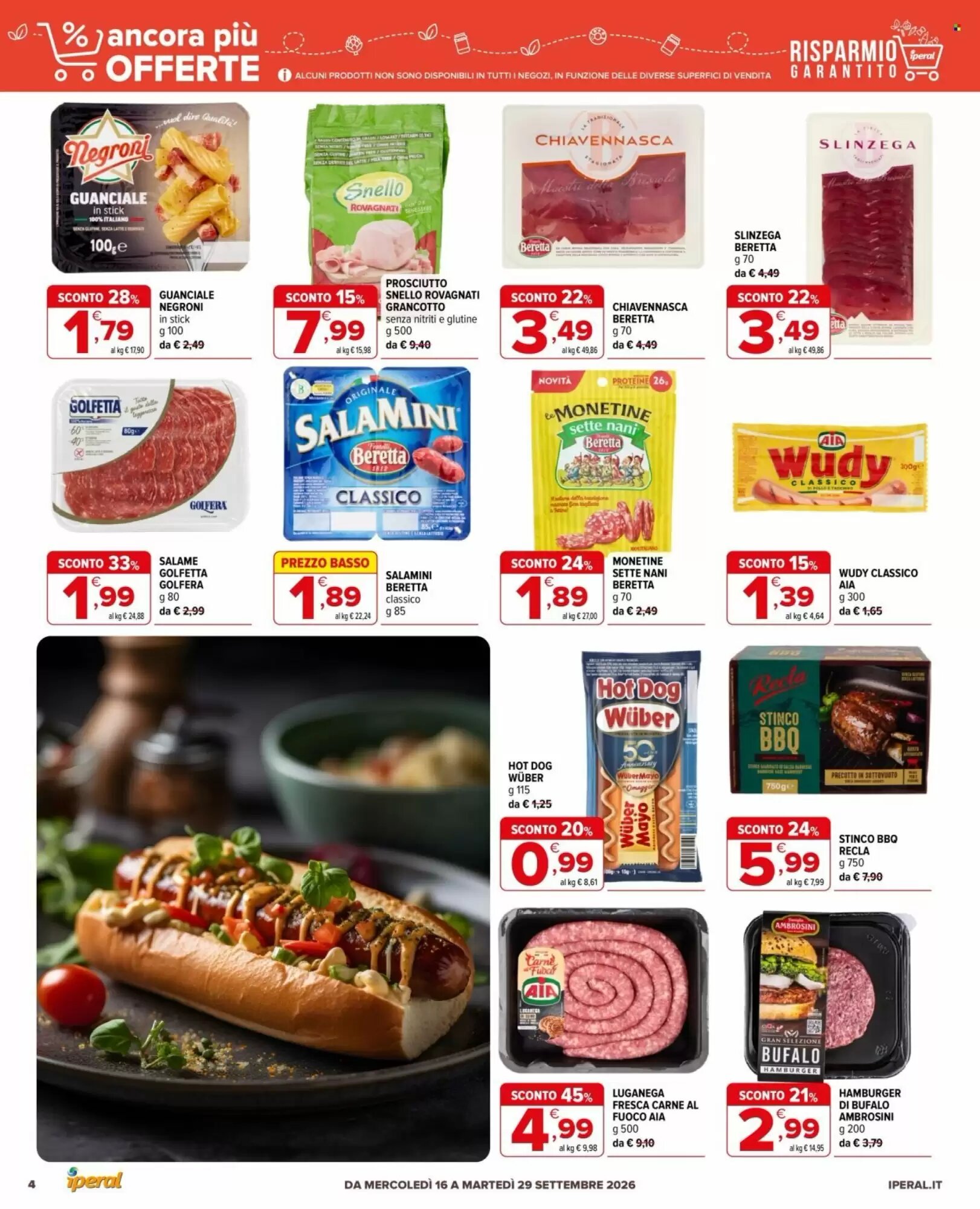 Volantino promozionale Iperal  valide dal 16/09/2026 - Pagina 4.