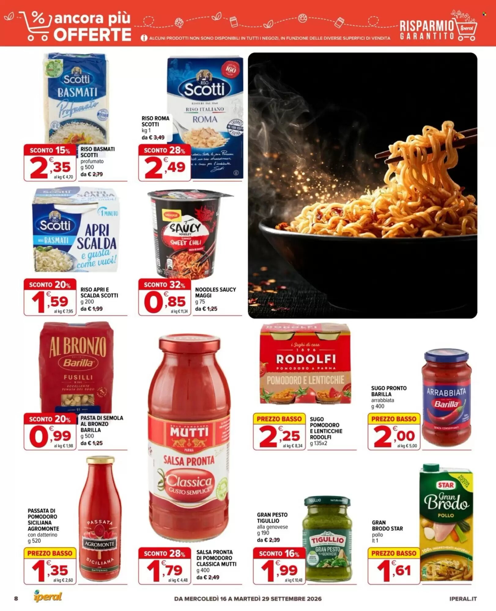 Volantino promozionale Iperal  valide dal 16/09/2026 - Pagina 8.