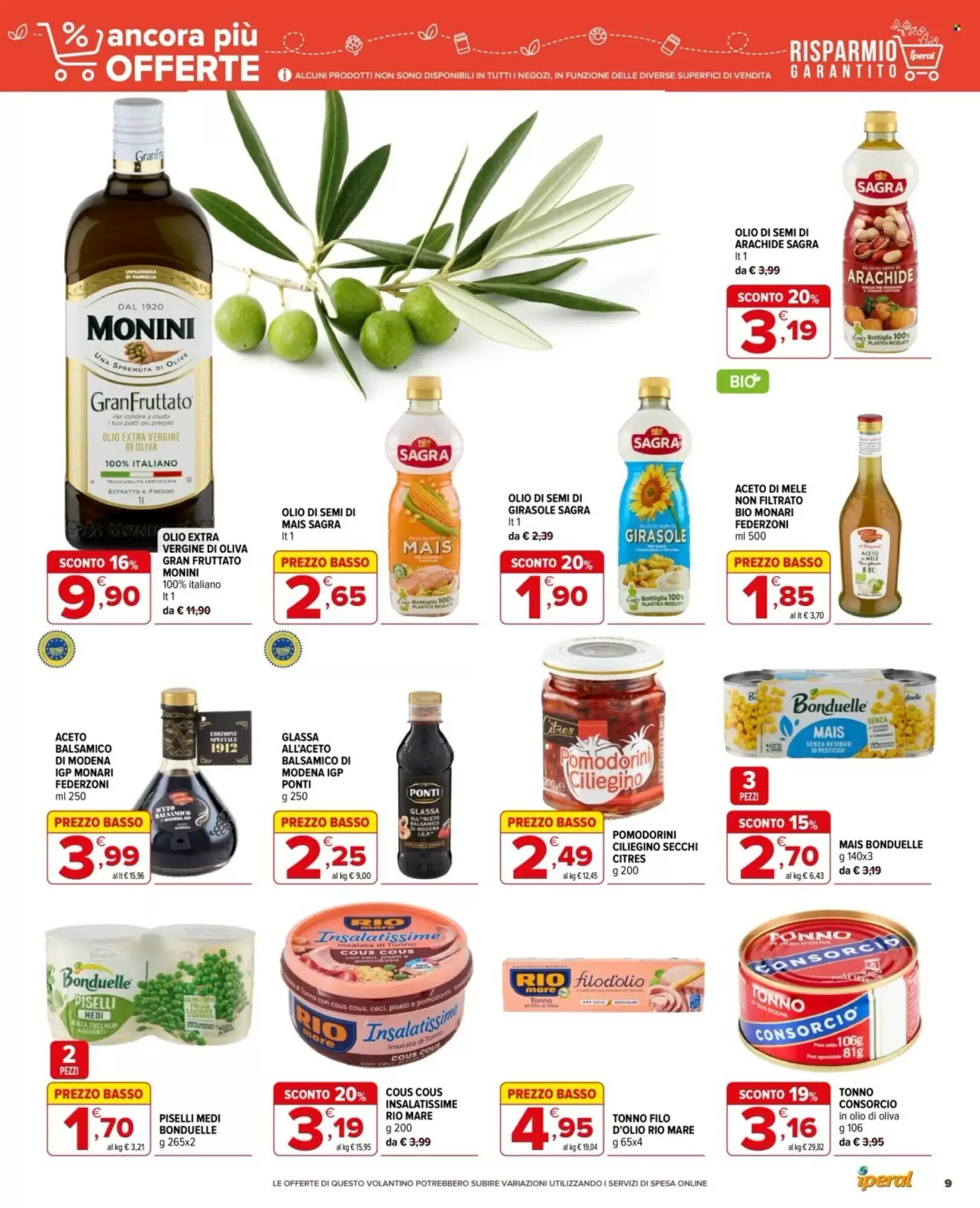 Volantino promozionale Iperal  valide dal 16/09/2026 - Pagina 9.