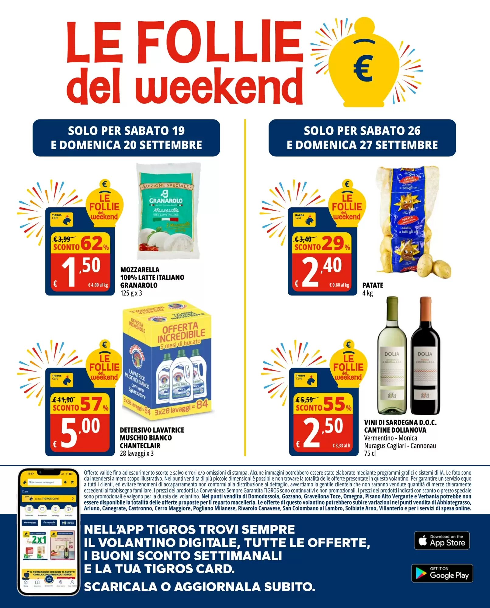 Volantino promozionale Tigros  valide dal 16/09/2026 - Pagina 32.