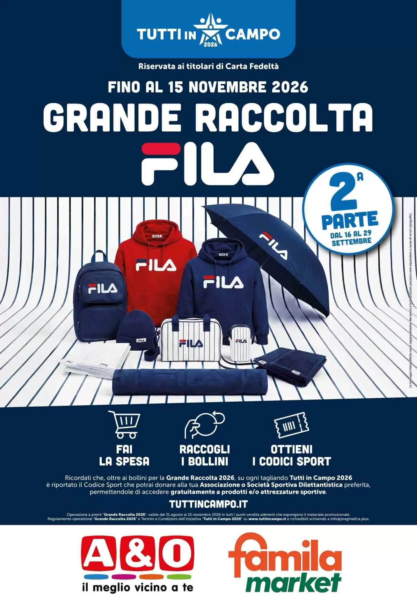 Volantino promozionale A&o  valide dal 16/09/2026 - Pagina 1.