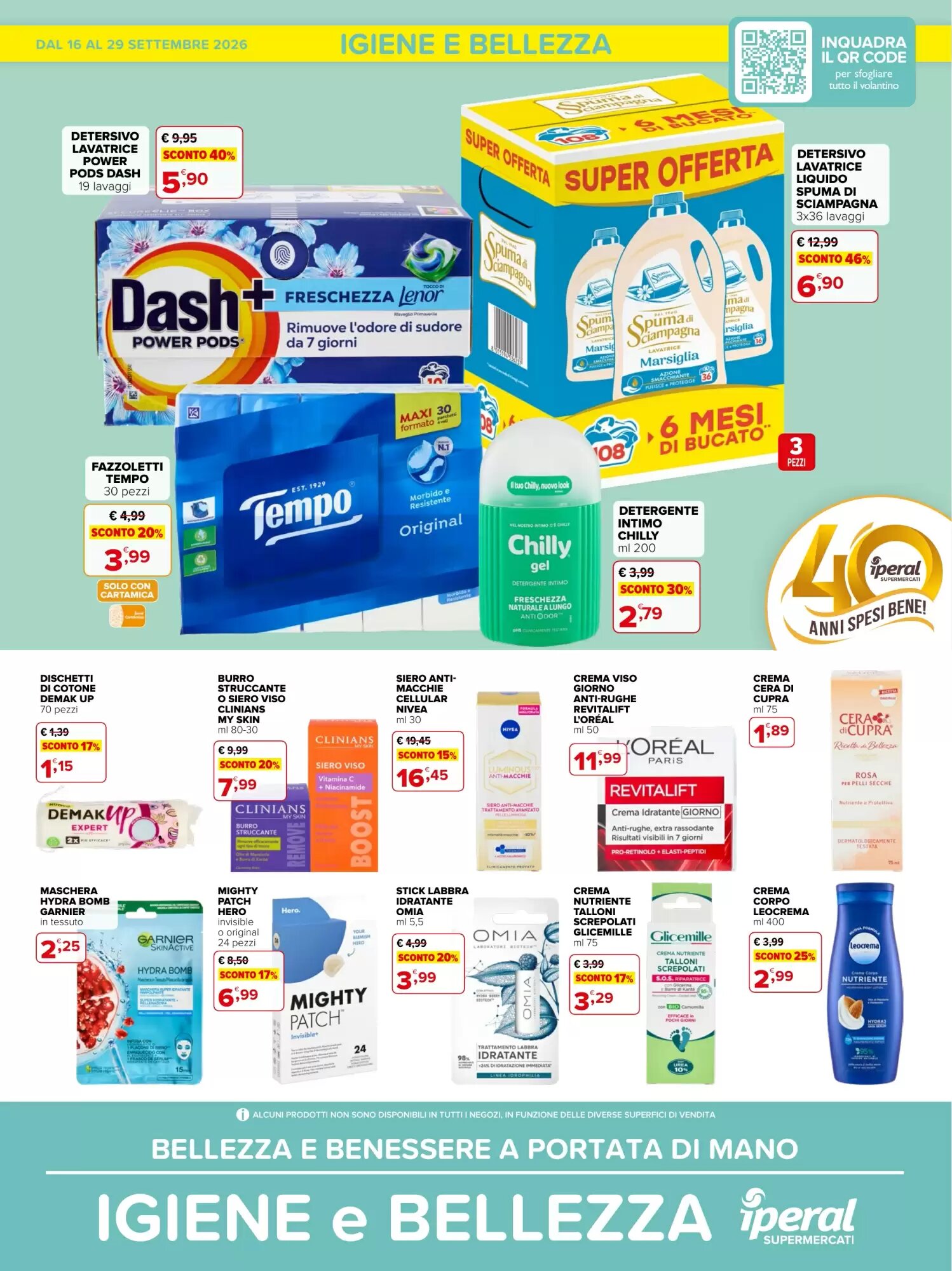 Volantino promozionale Iperal  valide dal 16/09/2026 - Pagina 1.