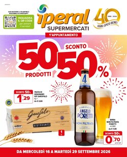 Volantino promozionale Iperal  valide dal 16/09/2026