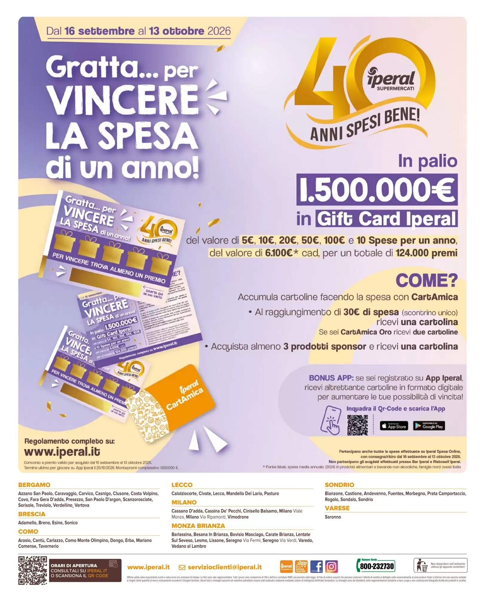 Volantino promozionale Iperal  valide dal 16/09/2026 - Pagina 20.