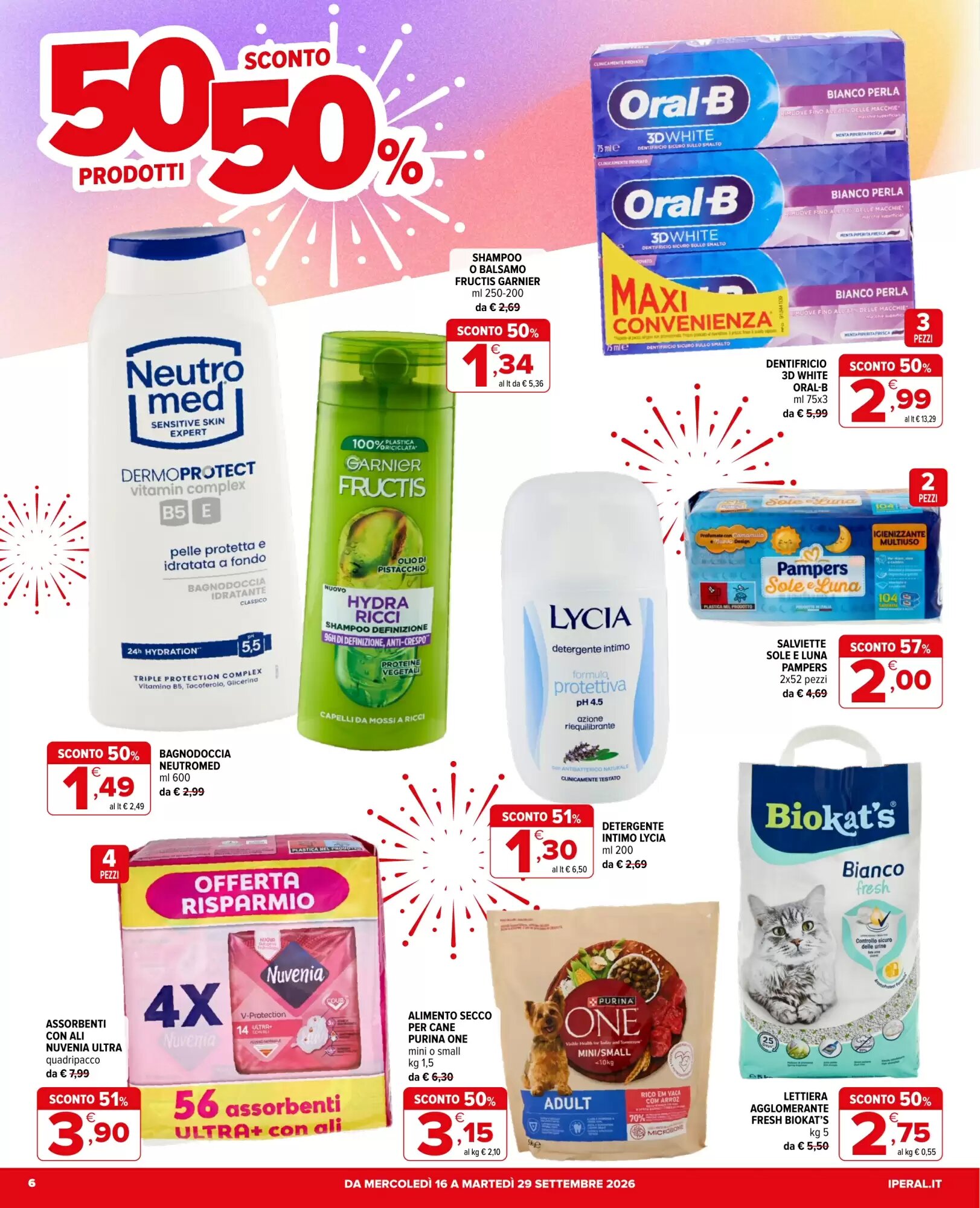 Volantino promozionale Iperal  valide dal 16/09/2026 - Pagina 6.