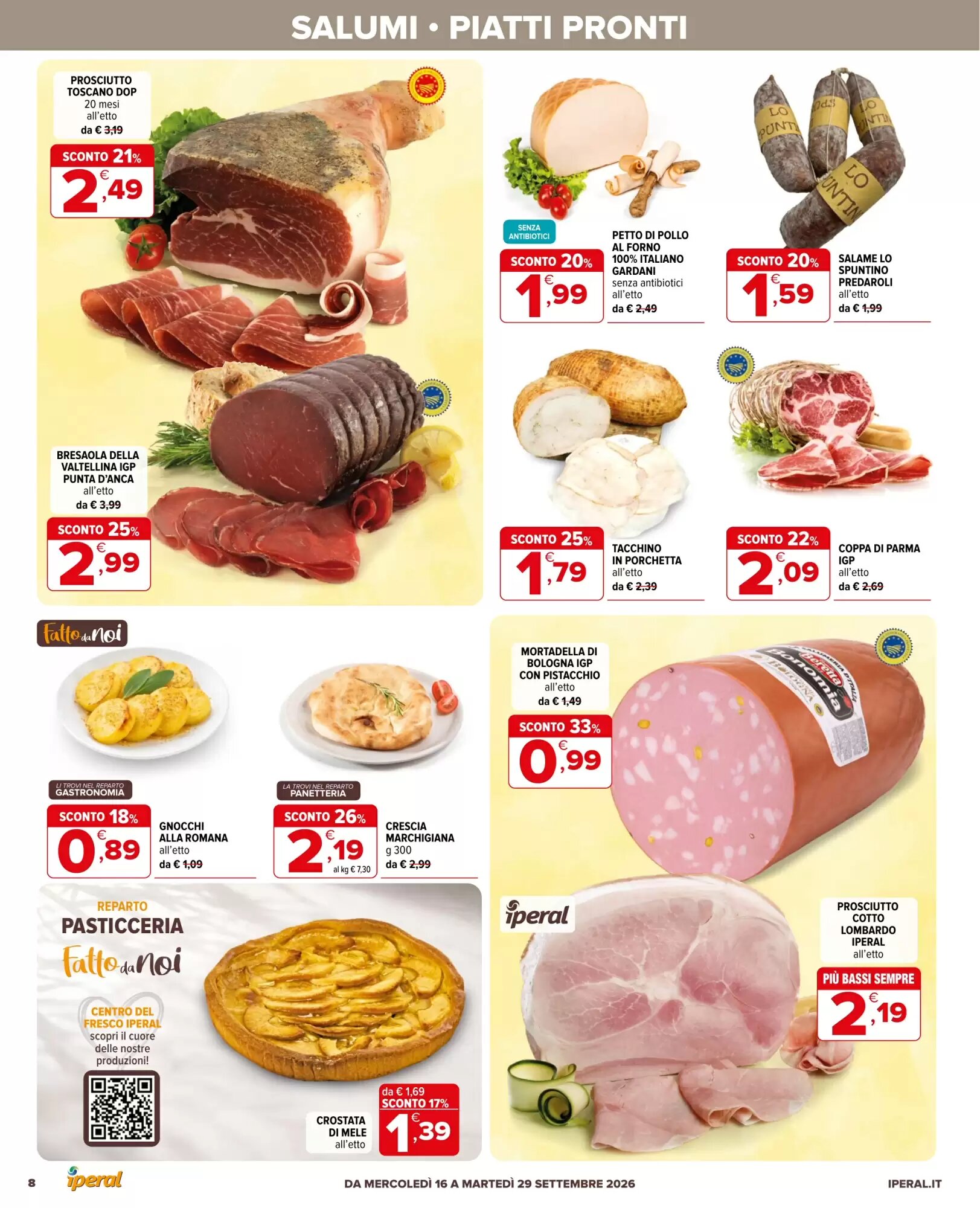 Volantino promozionale Iperal  valide dal 16/09/2026 - Pagina 8.