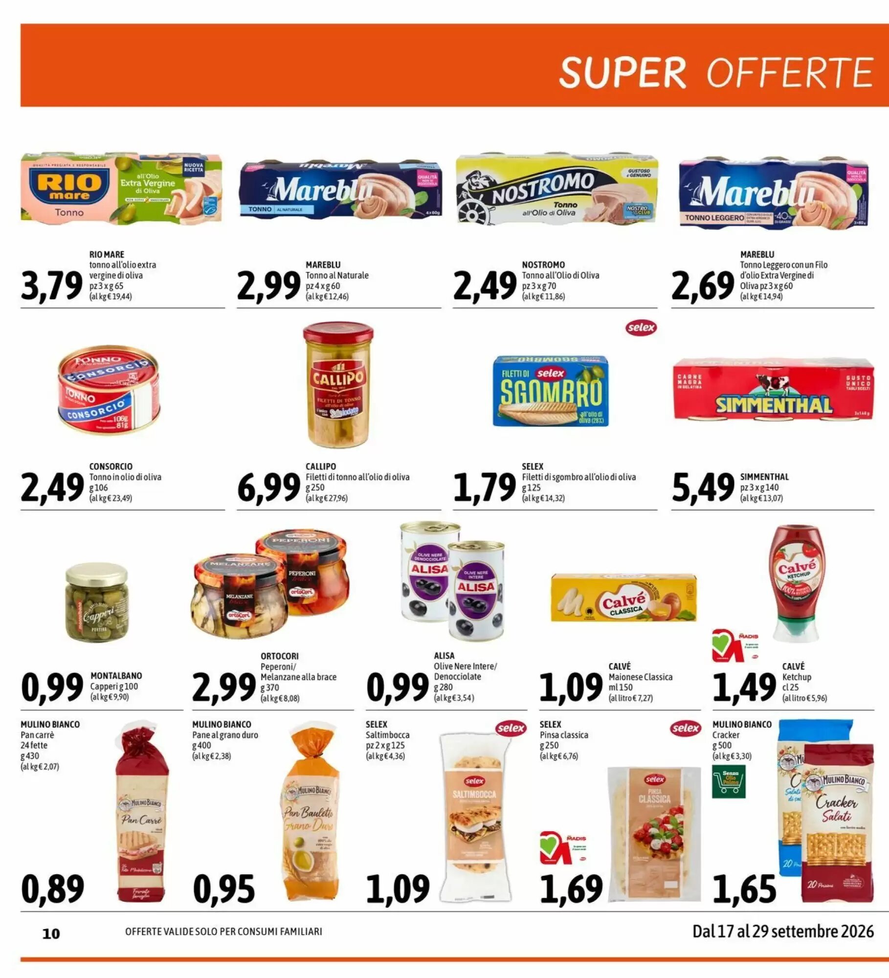 Volantino promozionale Madis  valide dal 17/09/2026 - Pagina 12.