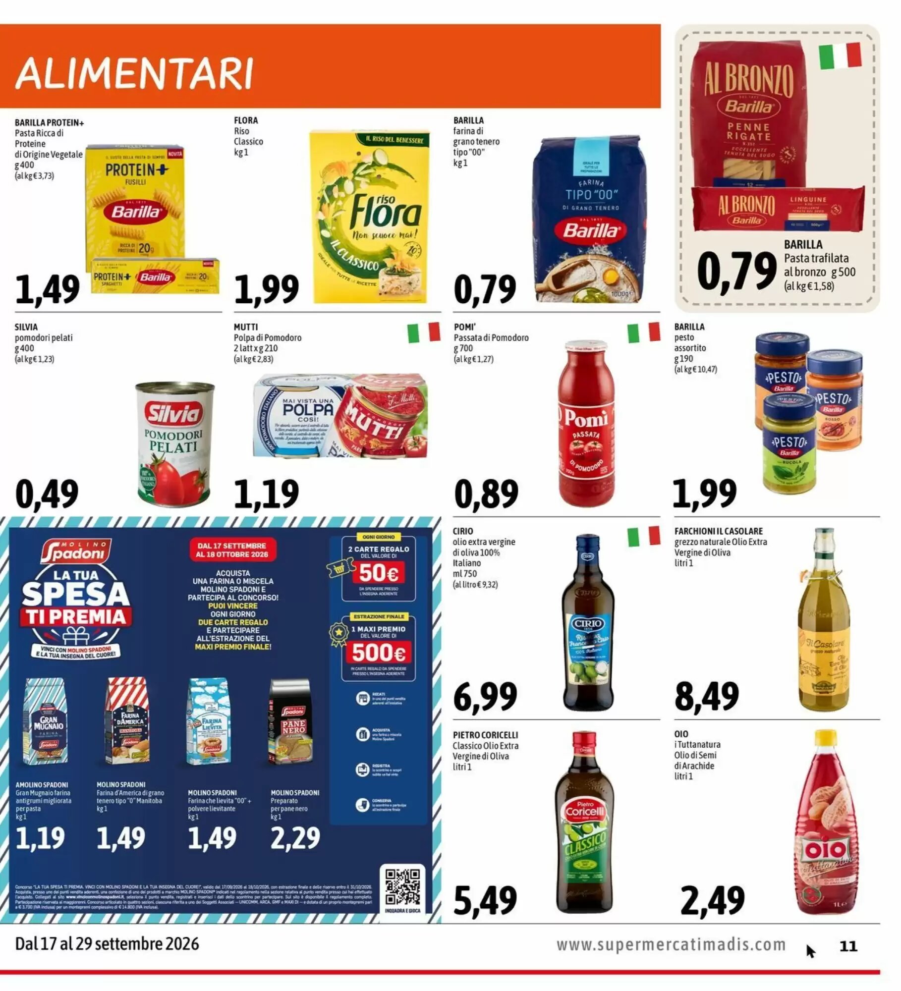 Volantino promozionale Madis  valide dal 17/09/2026 - Pagina 13.