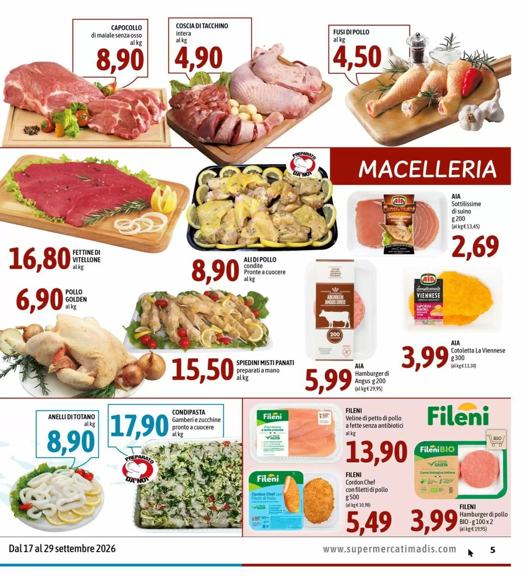 Volantino promozionale Madis  valide dal 17/09/2026 - Pagina 6.