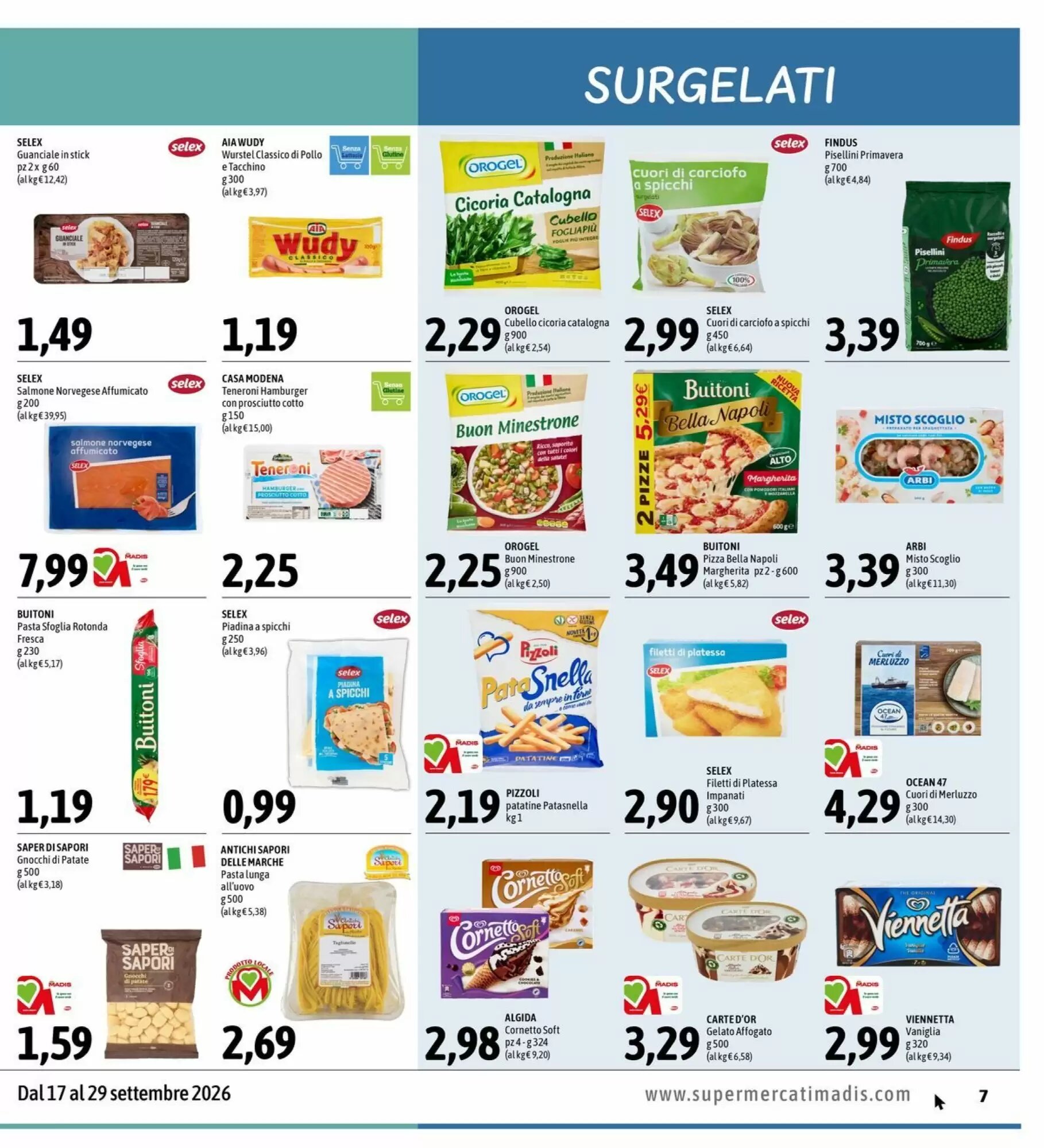 Volantino promozionale Madis  valide dal 17/09/2026 - Pagina 9.