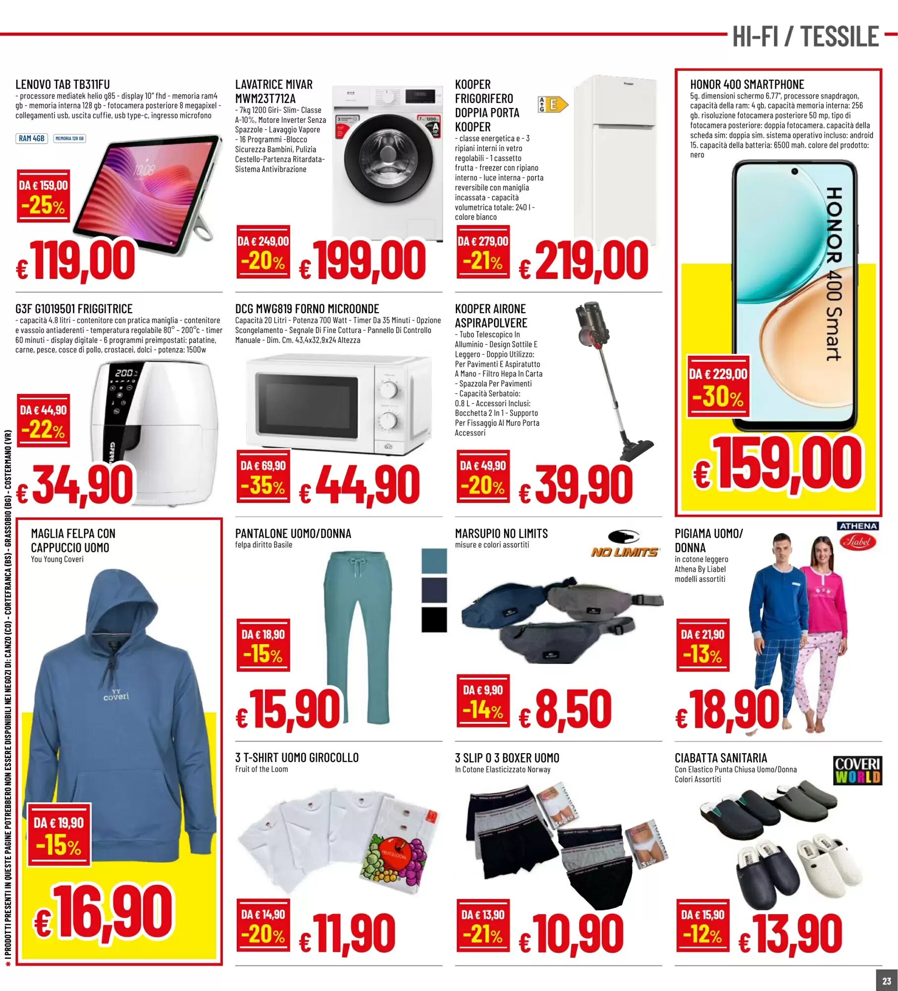 Volantino promozionale Famila Market  valide dal 17/09/2026 - Pagina 23.