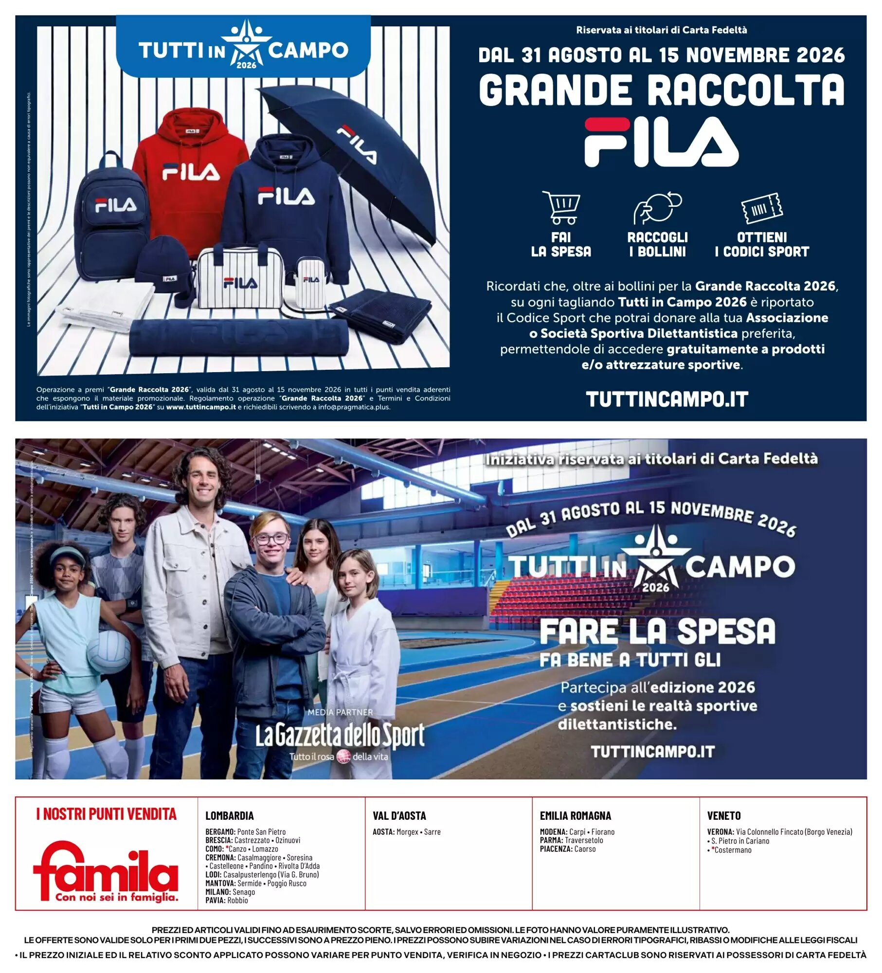 Volantino promozionale Famila Market  valide dal 17/09/2026 - Pagina 24.