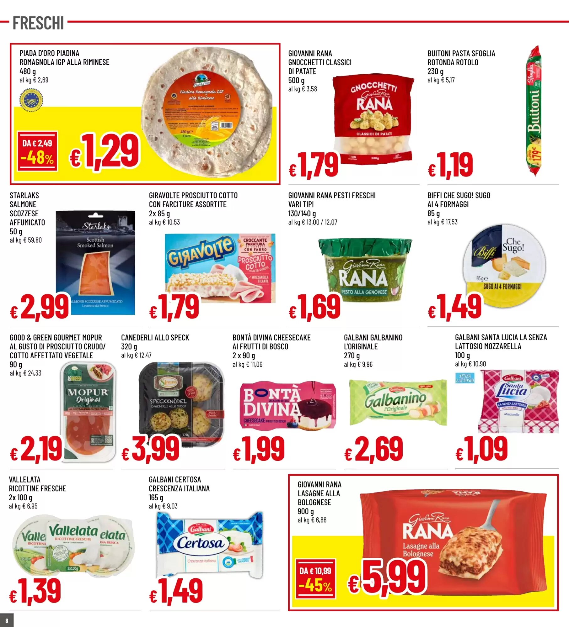 Volantino promozionale Famila Market  valide dal 17/09/2026 - Pagina 8.