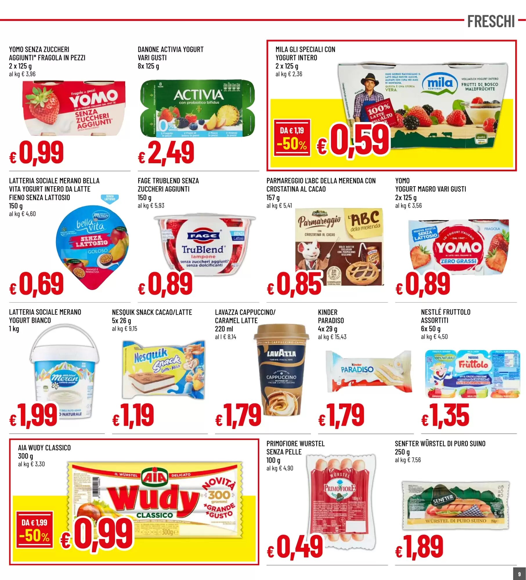 Volantino promozionale Famila Market  valide dal 17/09/2026 - Pagina 9.