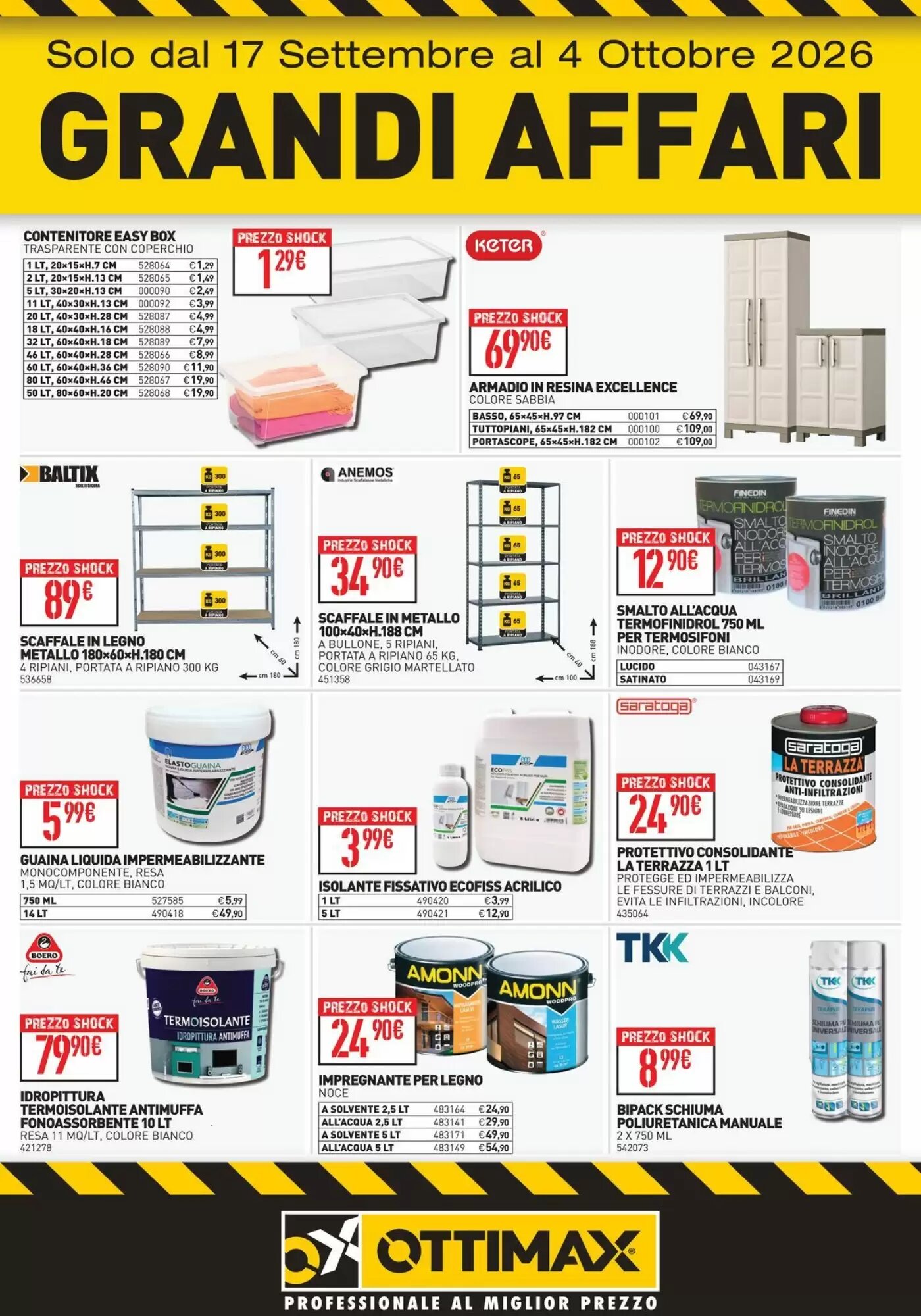 Volantino promozionale Ottimax  valide dal 17/09/2026 - Pagina 2.