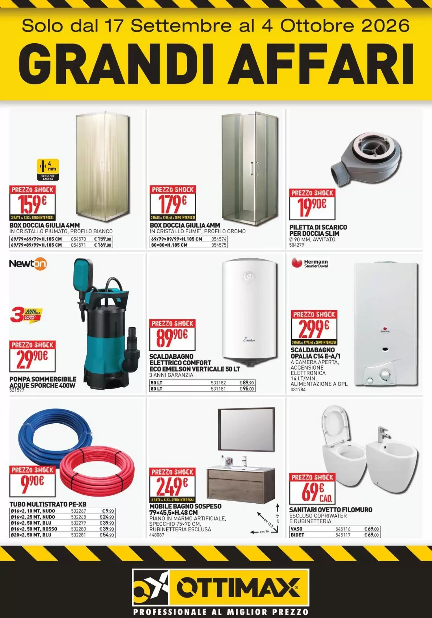 Volantino promozionale Ottimax  valide dal 17/09/2026 - Pagina 3.