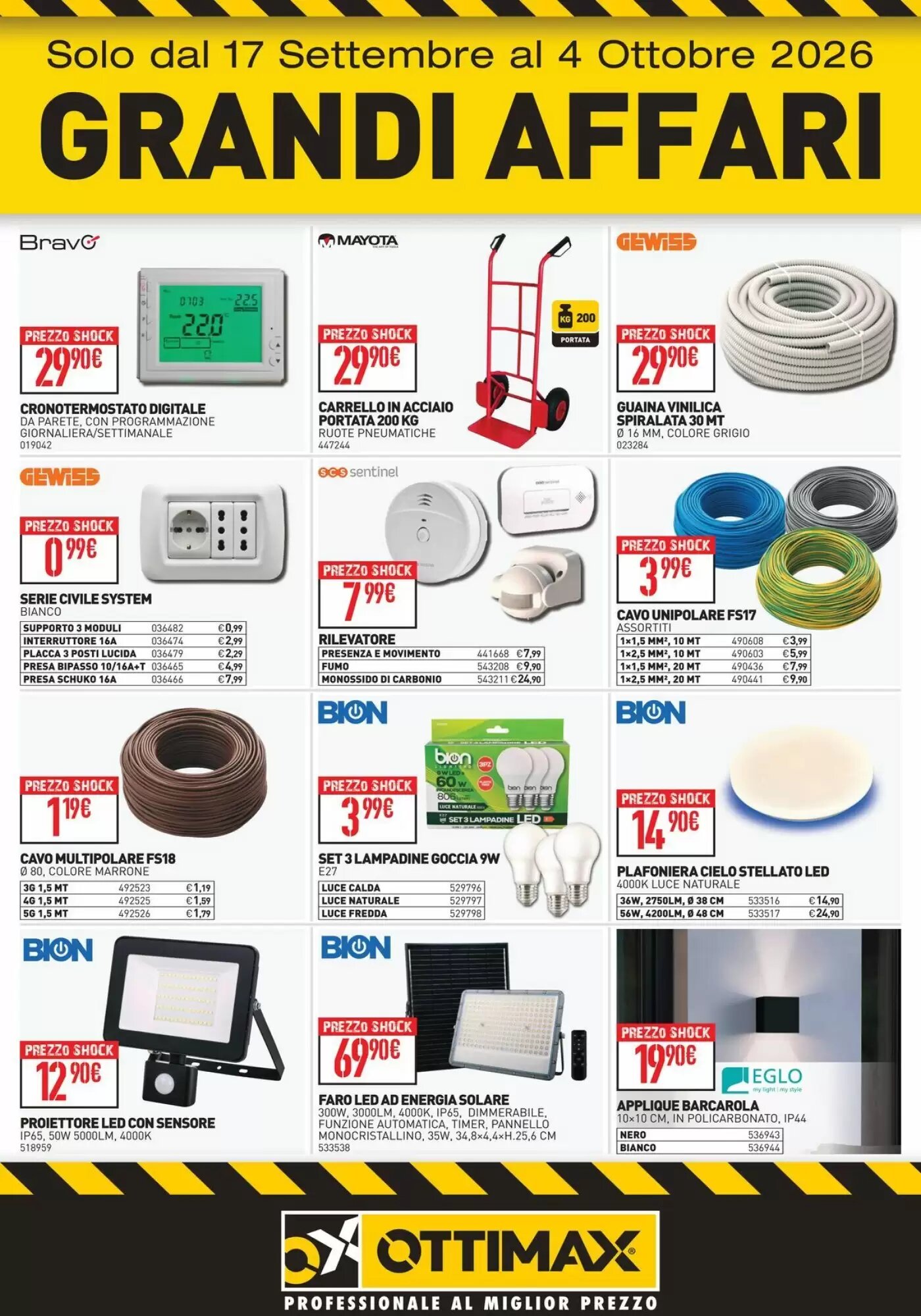 Volantino promozionale Ottimax  valide dal 17/09/2026 - Pagina 4.