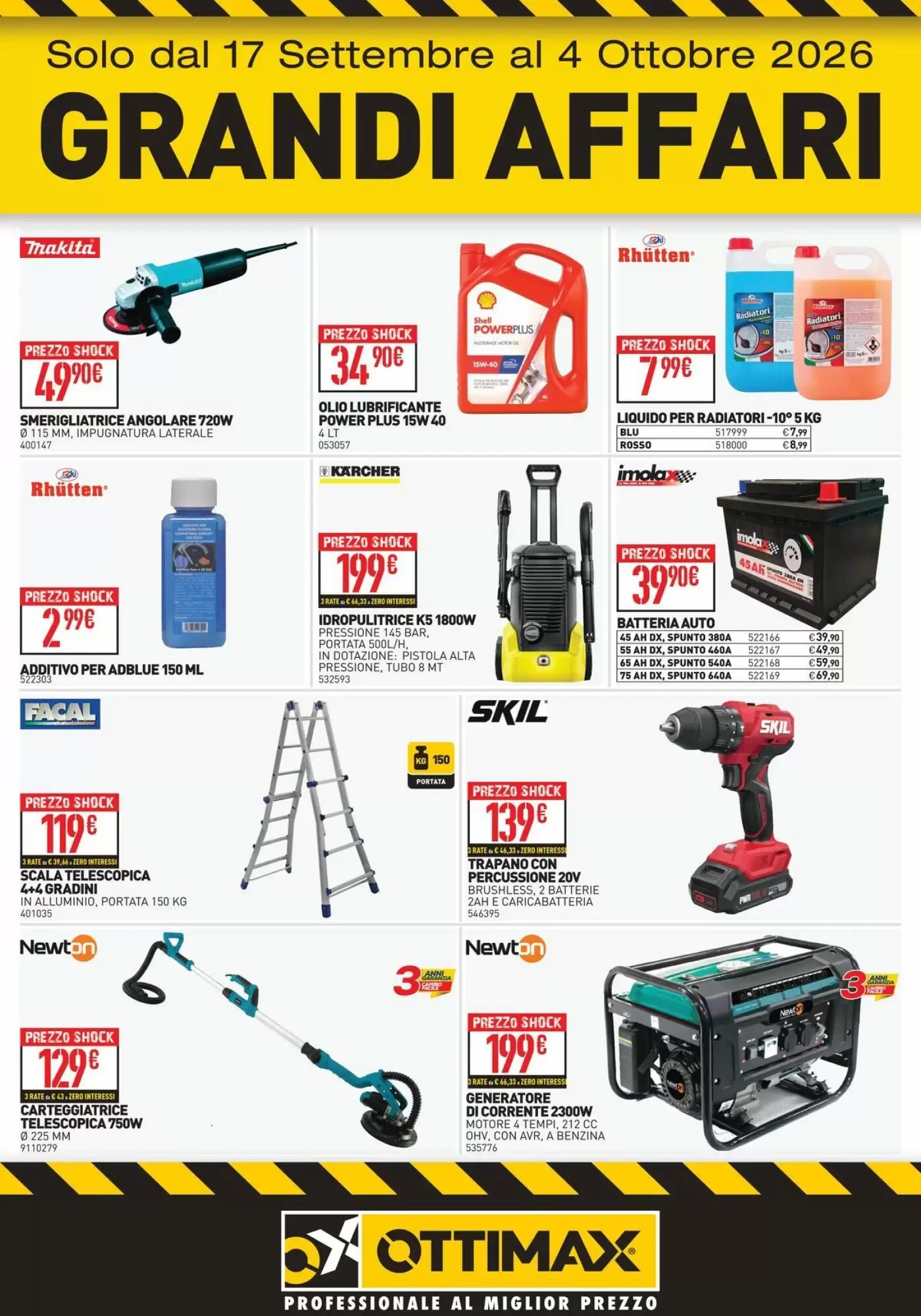 Volantino promozionale Ottimax  valide dal 17/09/2026 - Pagina 5.