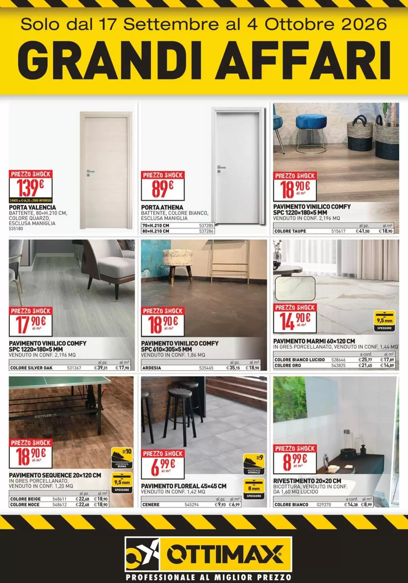 Volantino promozionale Ottimax  valide dal 17/09/2026 - Pagina 6.
