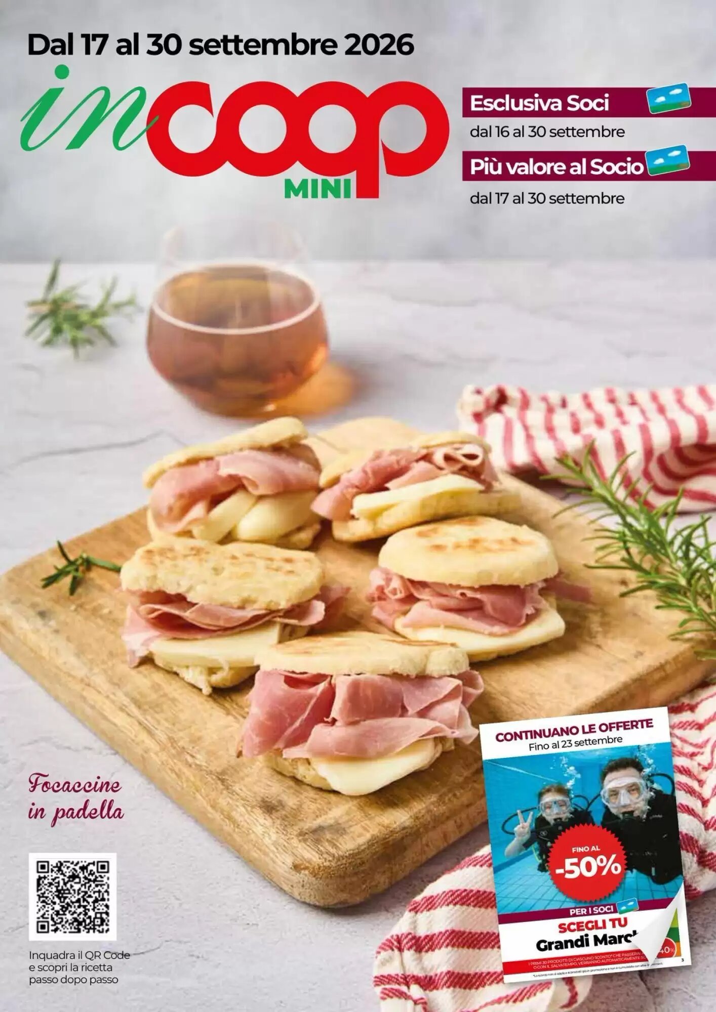 Volantino promozionale Coop  valide dal 17/09/2026 - Pagina 1.