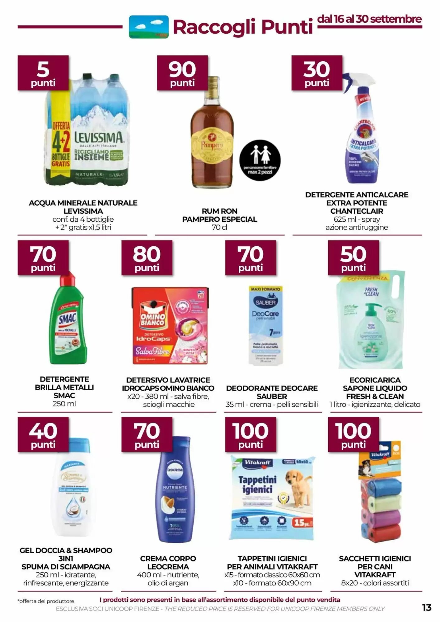 Volantino promozionale Coop  valide dal 17/09/2026 - Pagina 13.