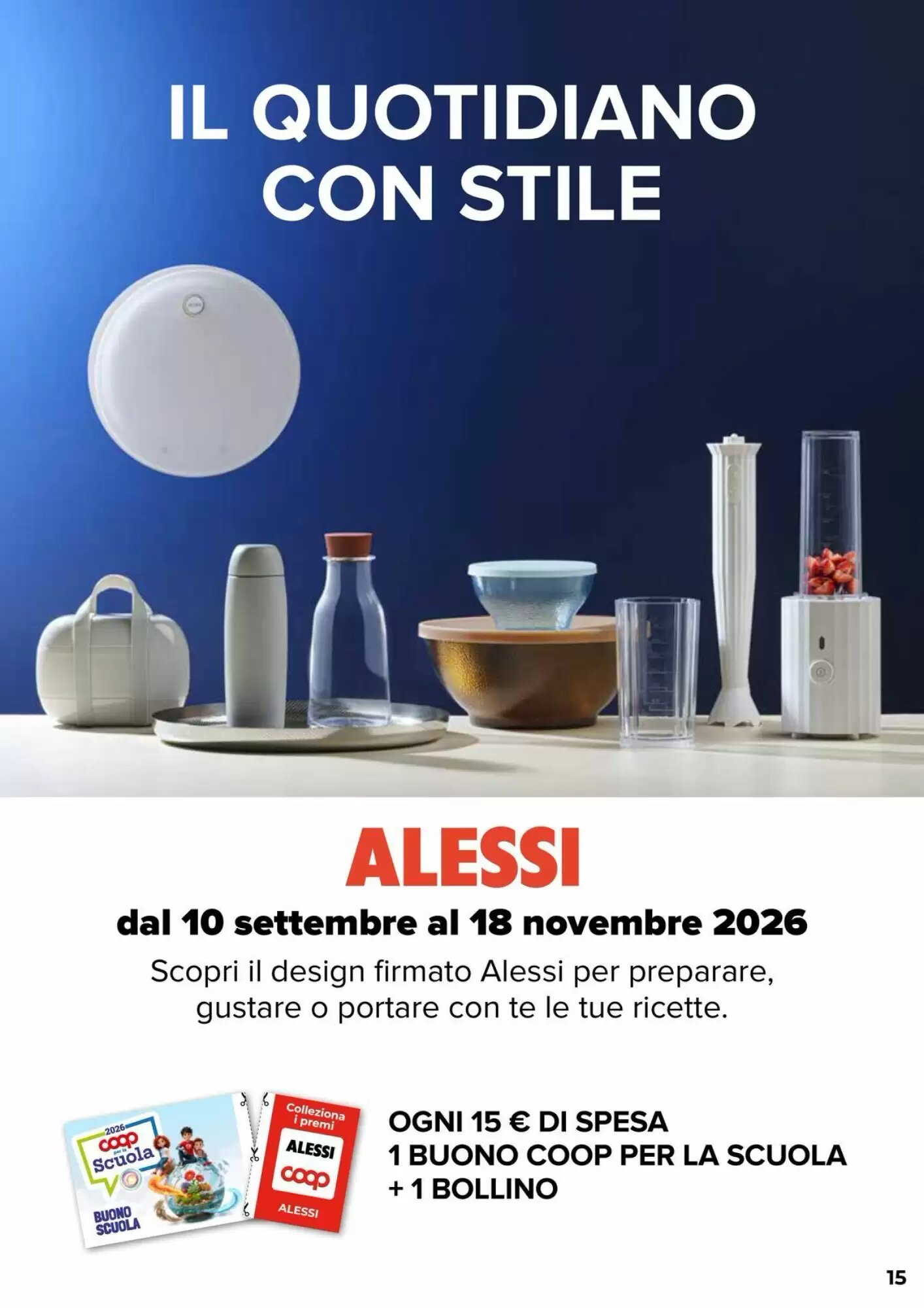 Volantino promozionale Coop  valide dal 17/09/2026 - Pagina 15.